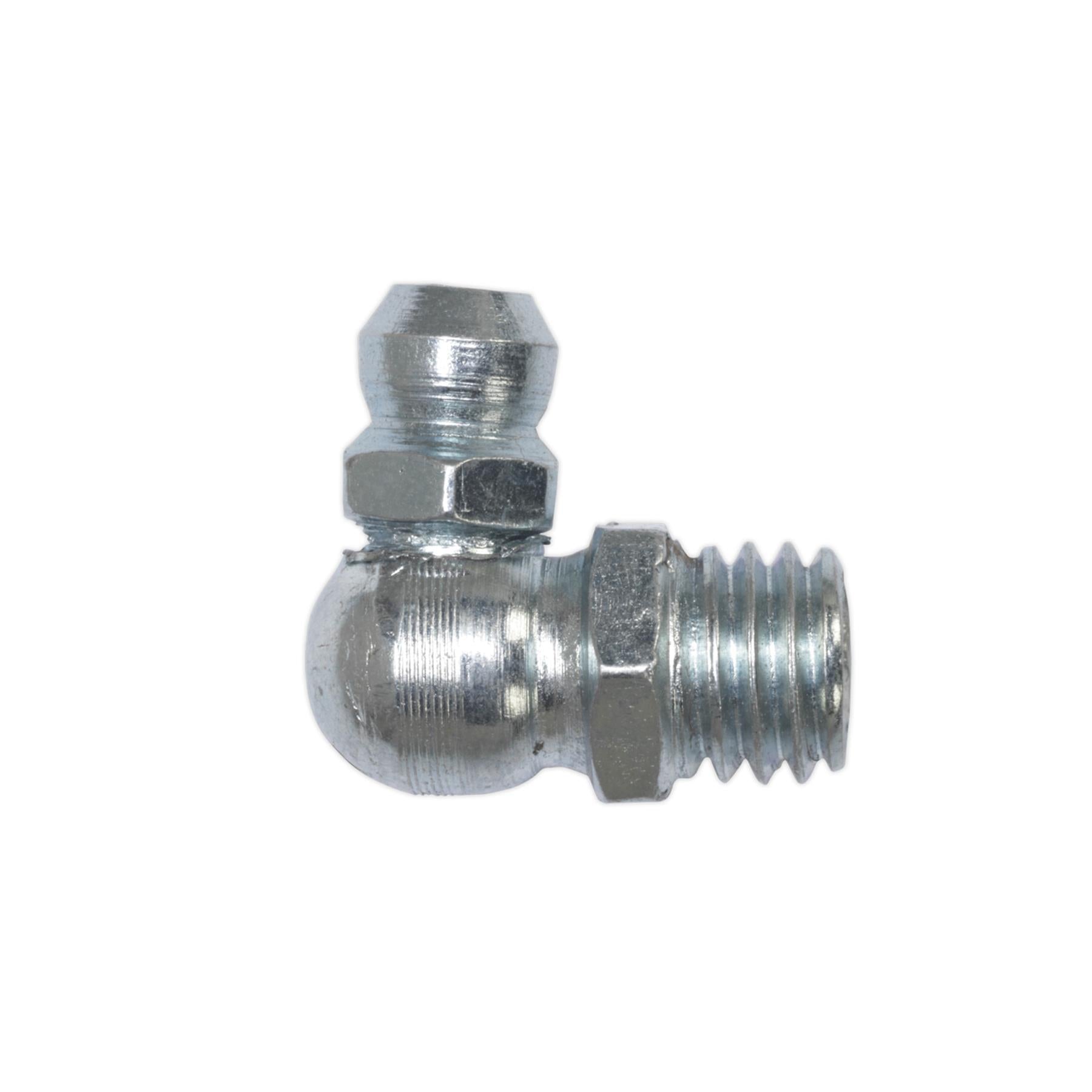 Sealey Grease Nipple 90° 1/4"UNF Pack of 25