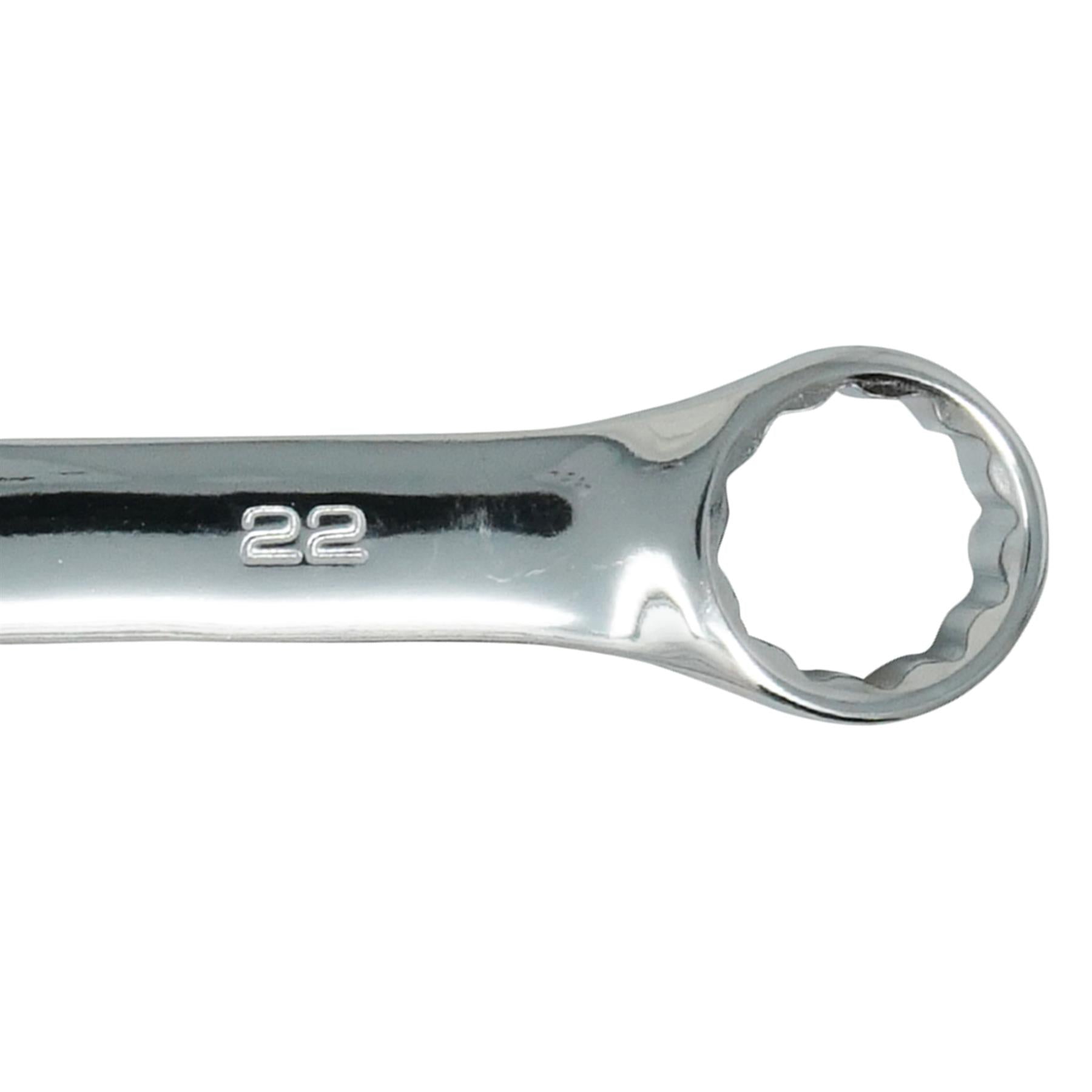 Combination Open Ring Spanner Chrome Mechanics Garage Tools 22mm