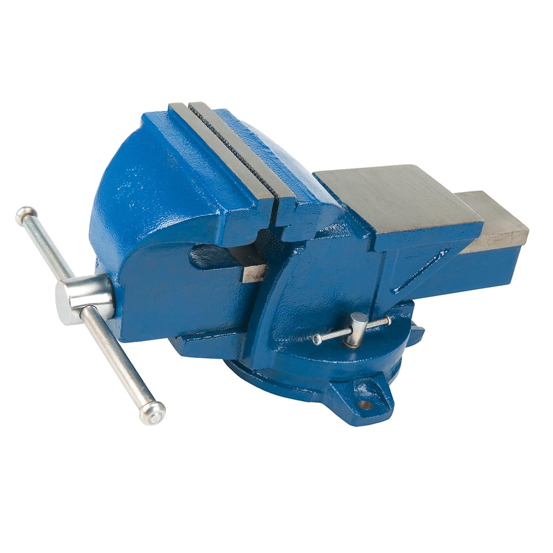 Engineers Vice Swivel Base 150mm (6") 16Kg Hardened Steel Jaw Plates