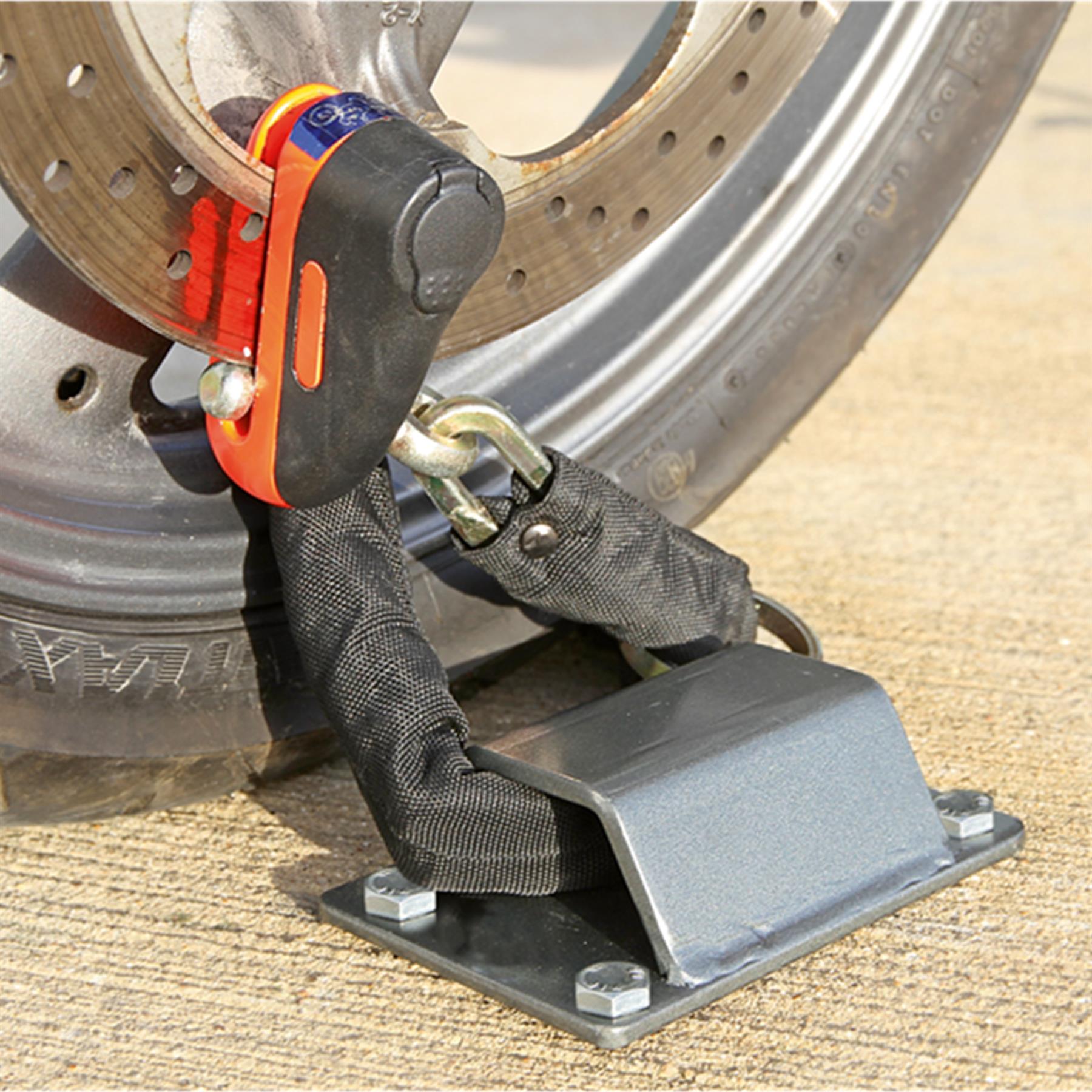 Sealey Motorcycle Ground Anchor - 4 Security Bolts