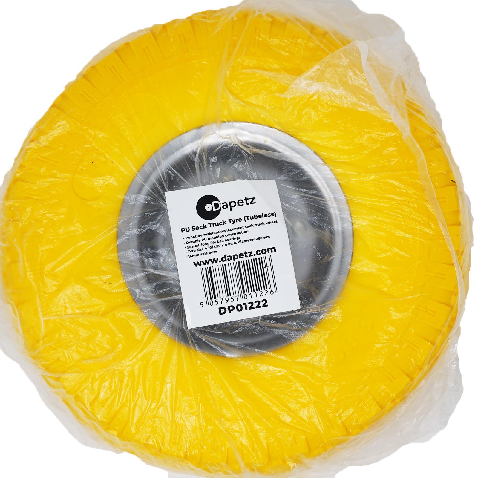 4 X10" Tyre Wheel Replacement No More Flats Sack Truck Trolley Cart