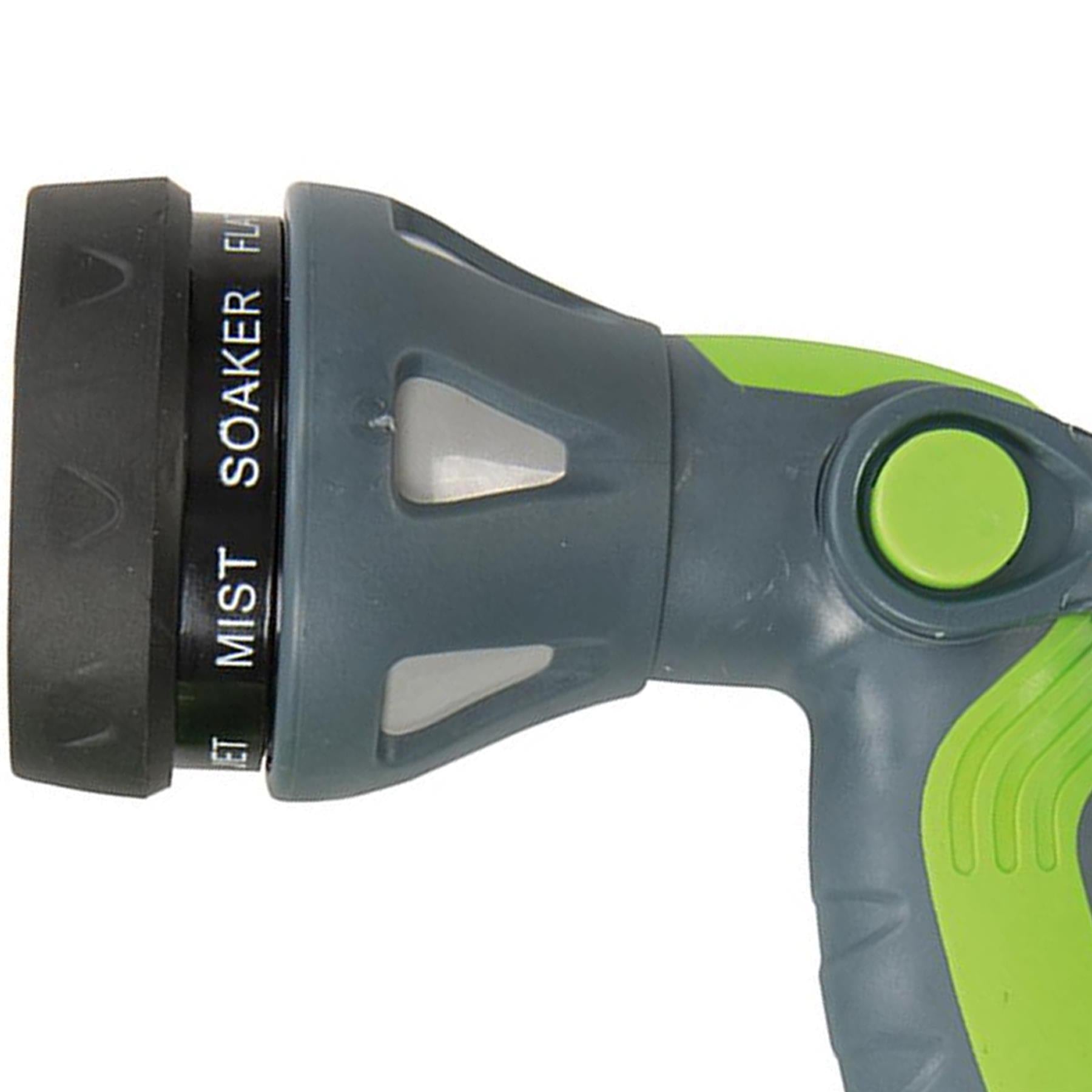 5Pce Soft-Grip Spray Gun Quick Connect Set Nine-Pattern Soft-Grip Handle