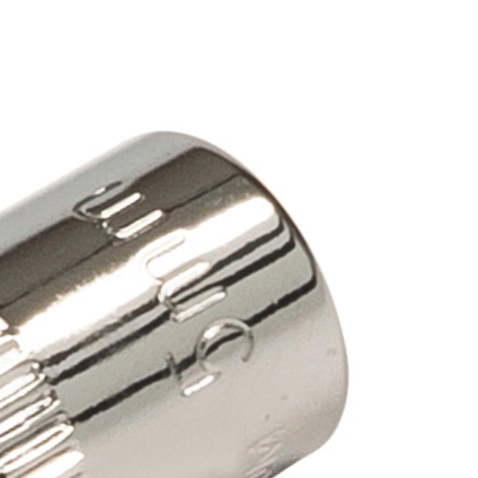 Quality Socket 1/4" Drive Metric Hex Square 5mm Individual Hex Polished Crv