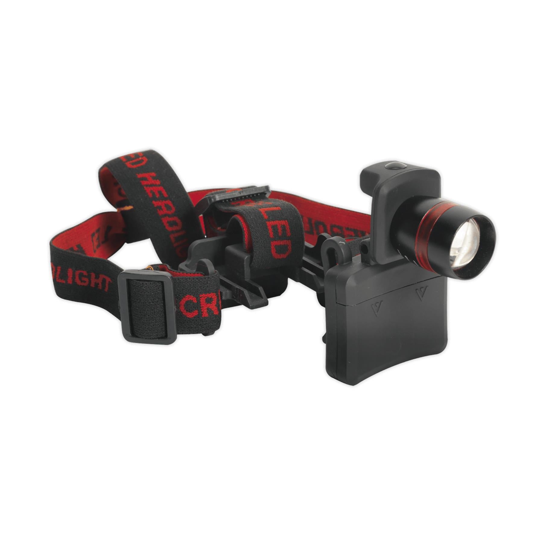 Sealey Head & Hat Torch 3W CREE XPE LED 3 x AAA Cell