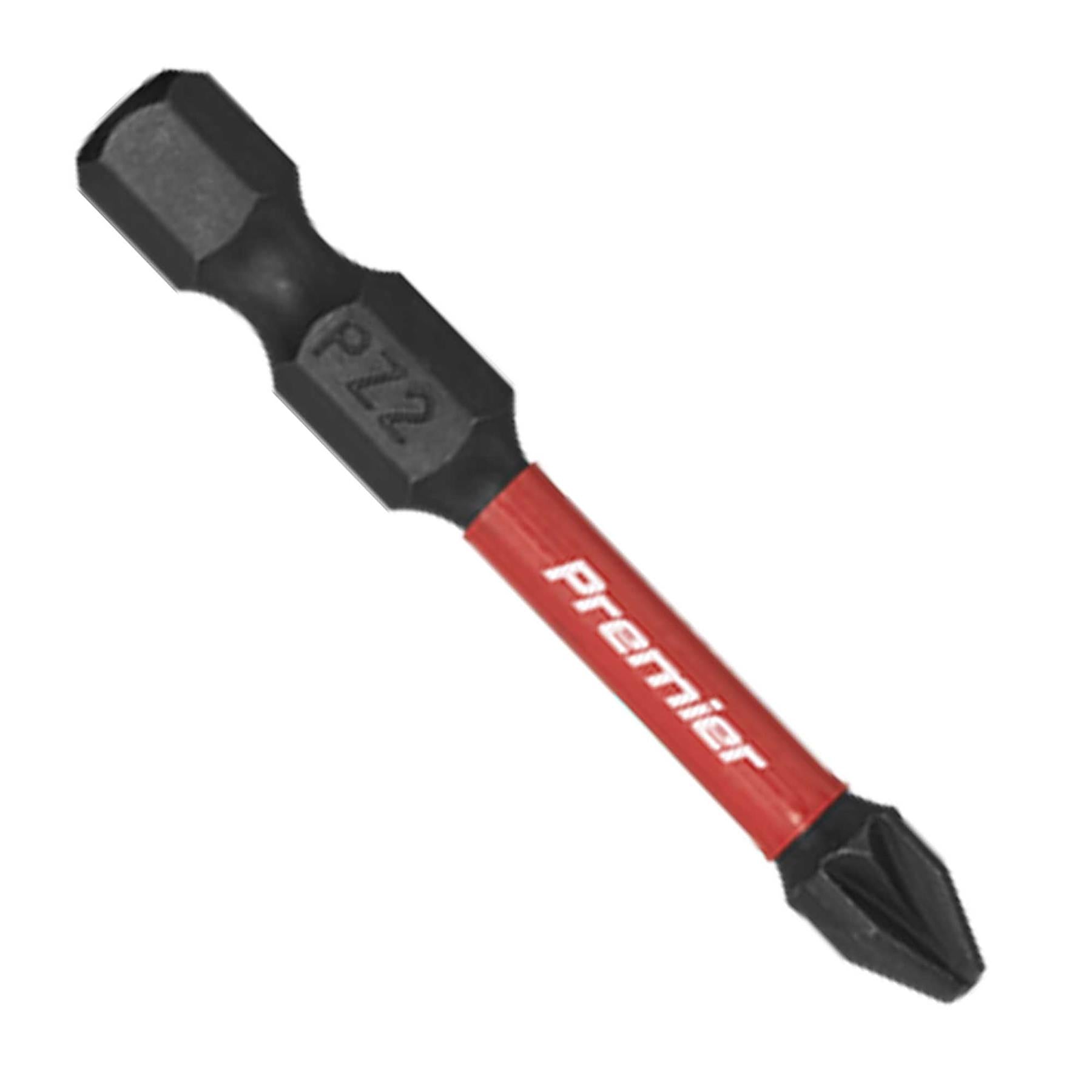Sealey Pozi #2 Impact Power Tool Bits 50mm - 10pc