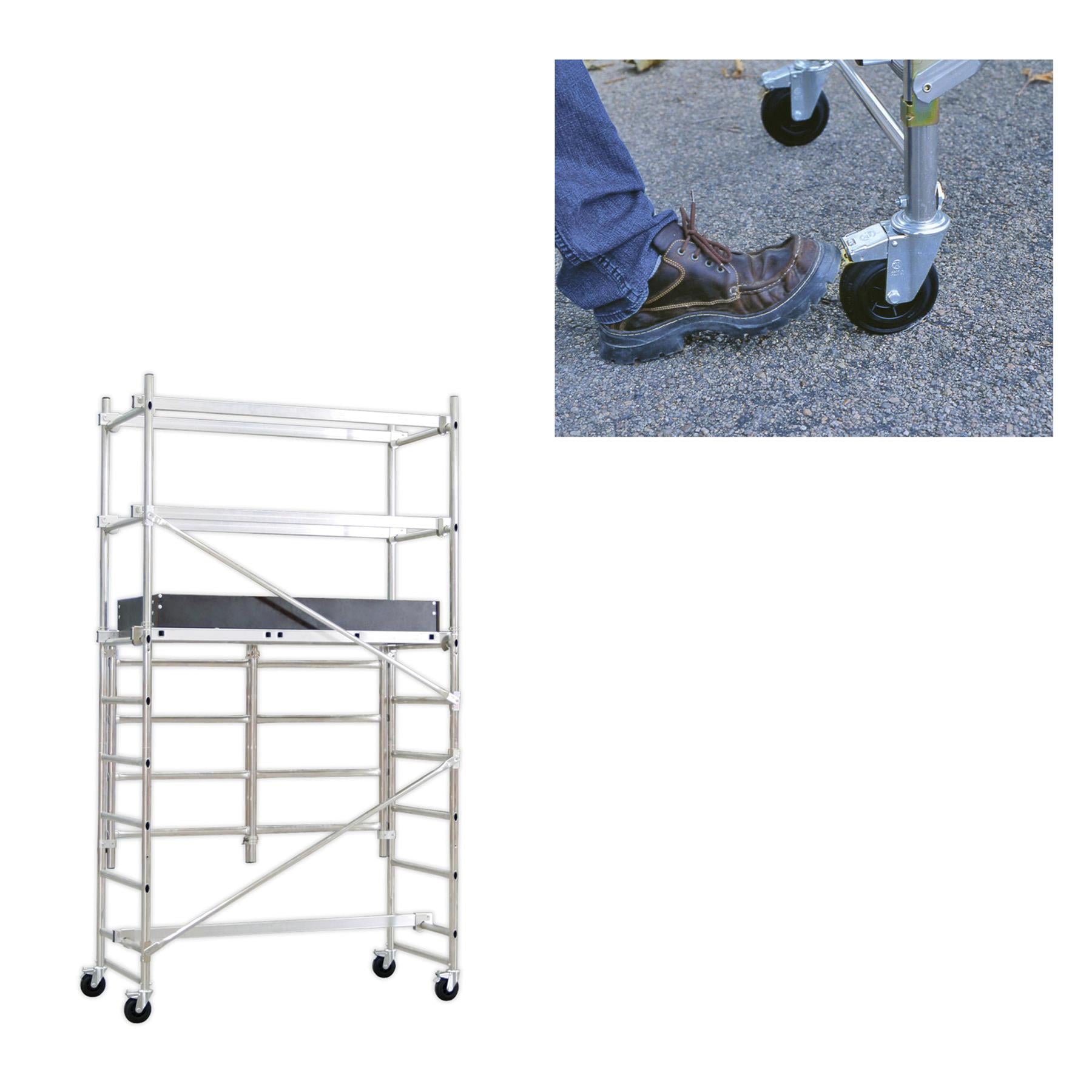 Sealey Platform Scaffold Tower EN 1004 Aluminium