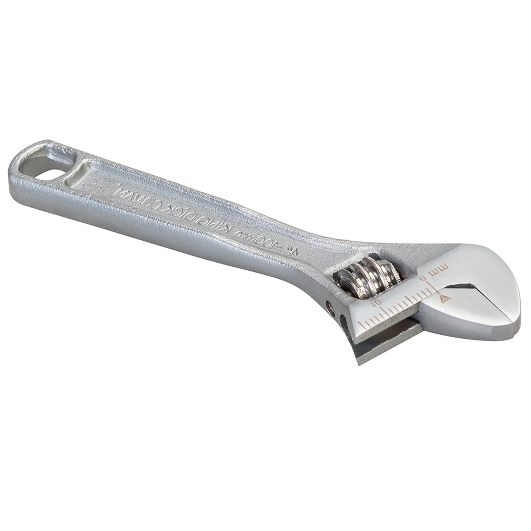 King Dick Adjustable Wrench 4" 100mm British Made Garage Diy