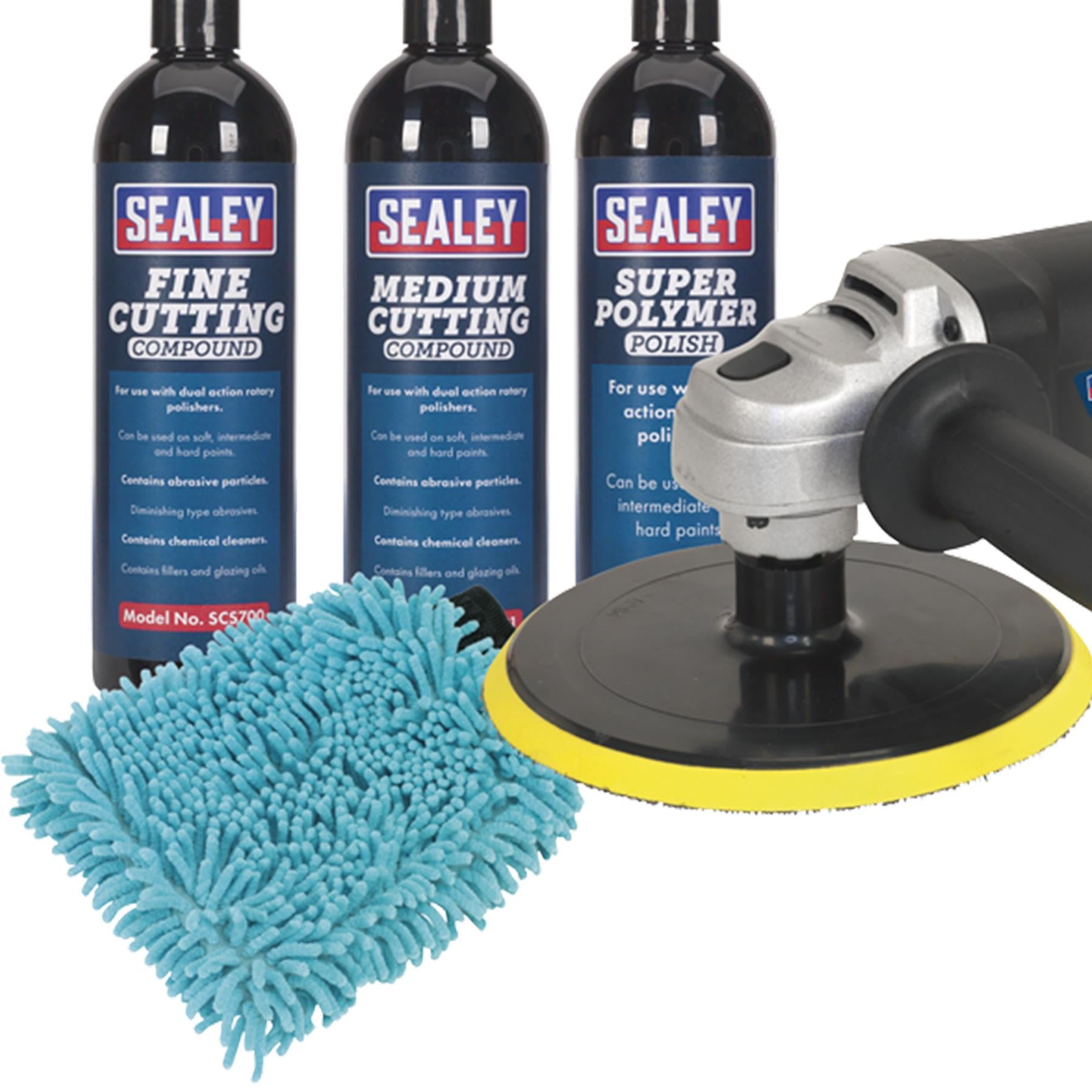 Sealey 180mm Pro Polishing & Compounding Kit 1100W/230V