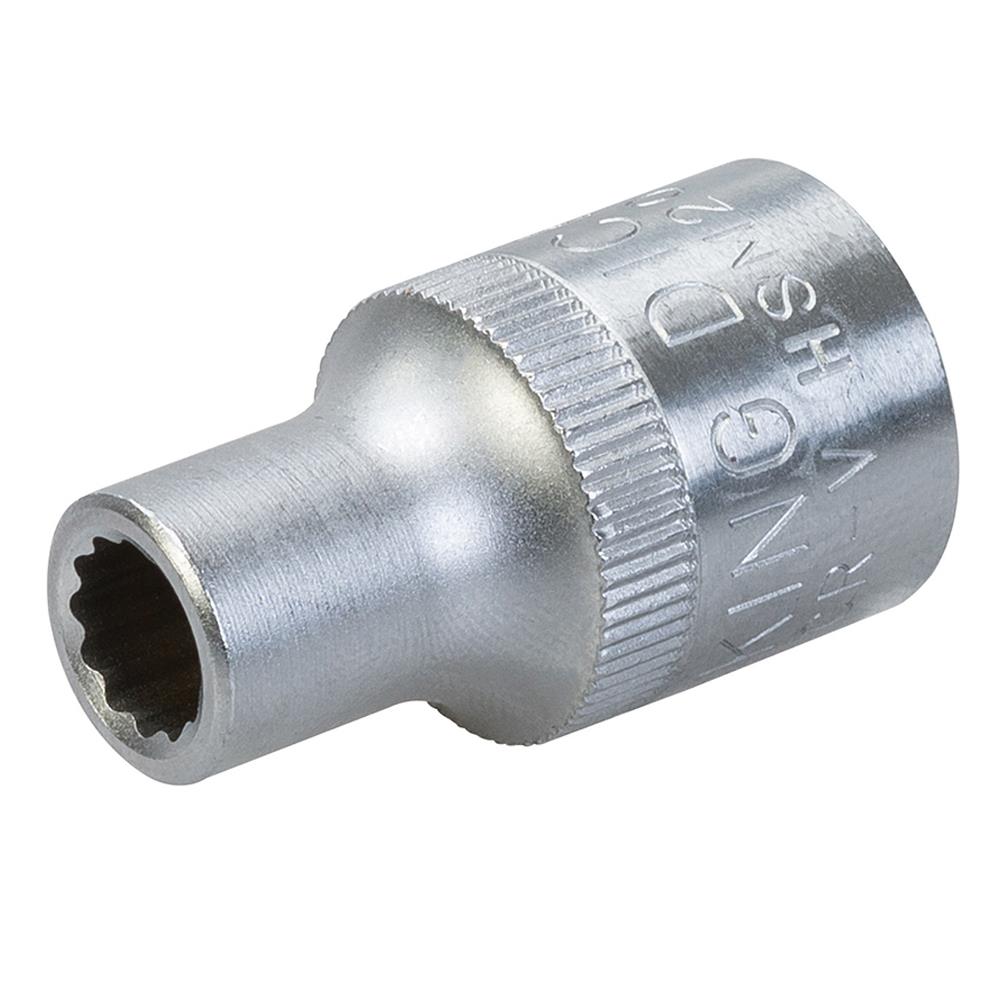 King Dick Socket 1/2" Sd 12pt Metric 8mm