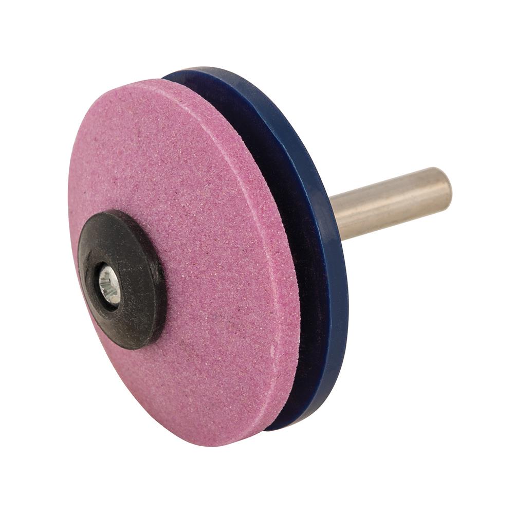 Rotary Mower & Tool Sharpener 50mm 2 Angled Faces And Guide Disc Quality