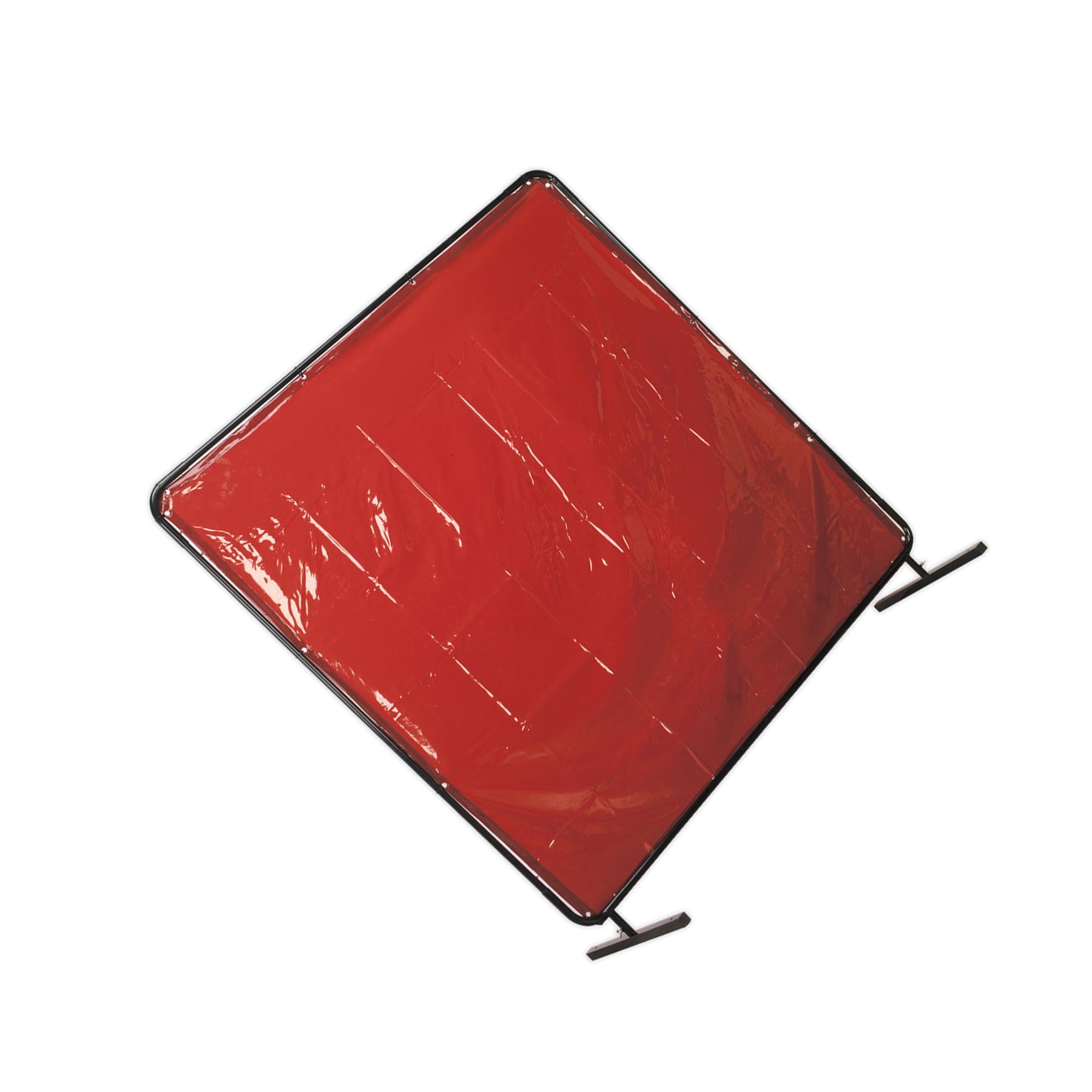 Sealey Workshop Welding Curtain to BS EN 1598 & Frame 1.8 x 1.75m