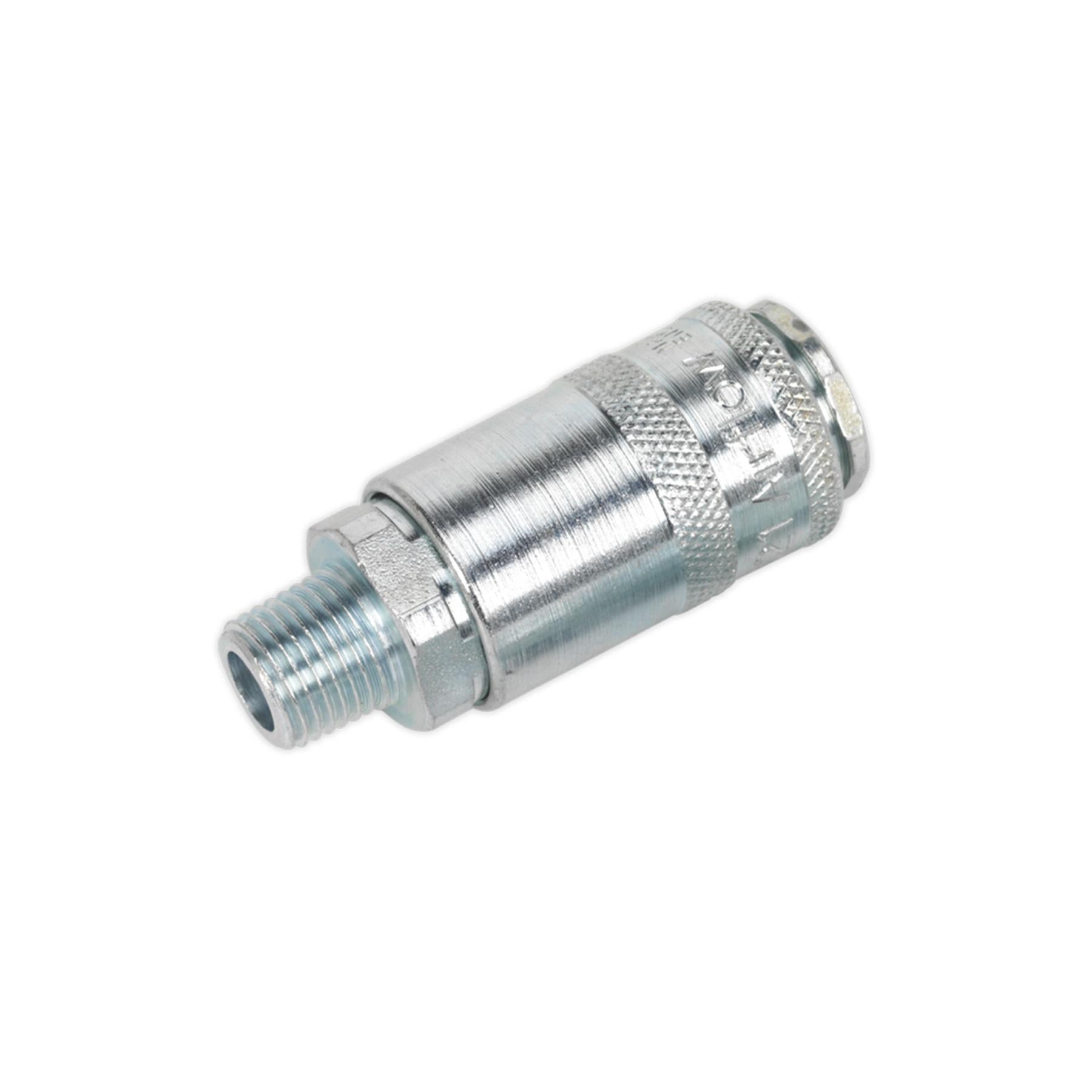 Sealey Air Tool Coupling Kit For Workshop/Engineering 3Pc 1/4"BSP