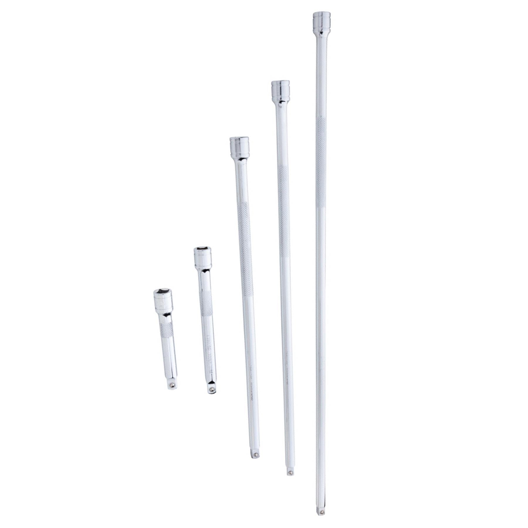 BlueSpot 5pc 3/8" dr Extra Long Extension Bar Set 100, 150, 350, 450, 600mm