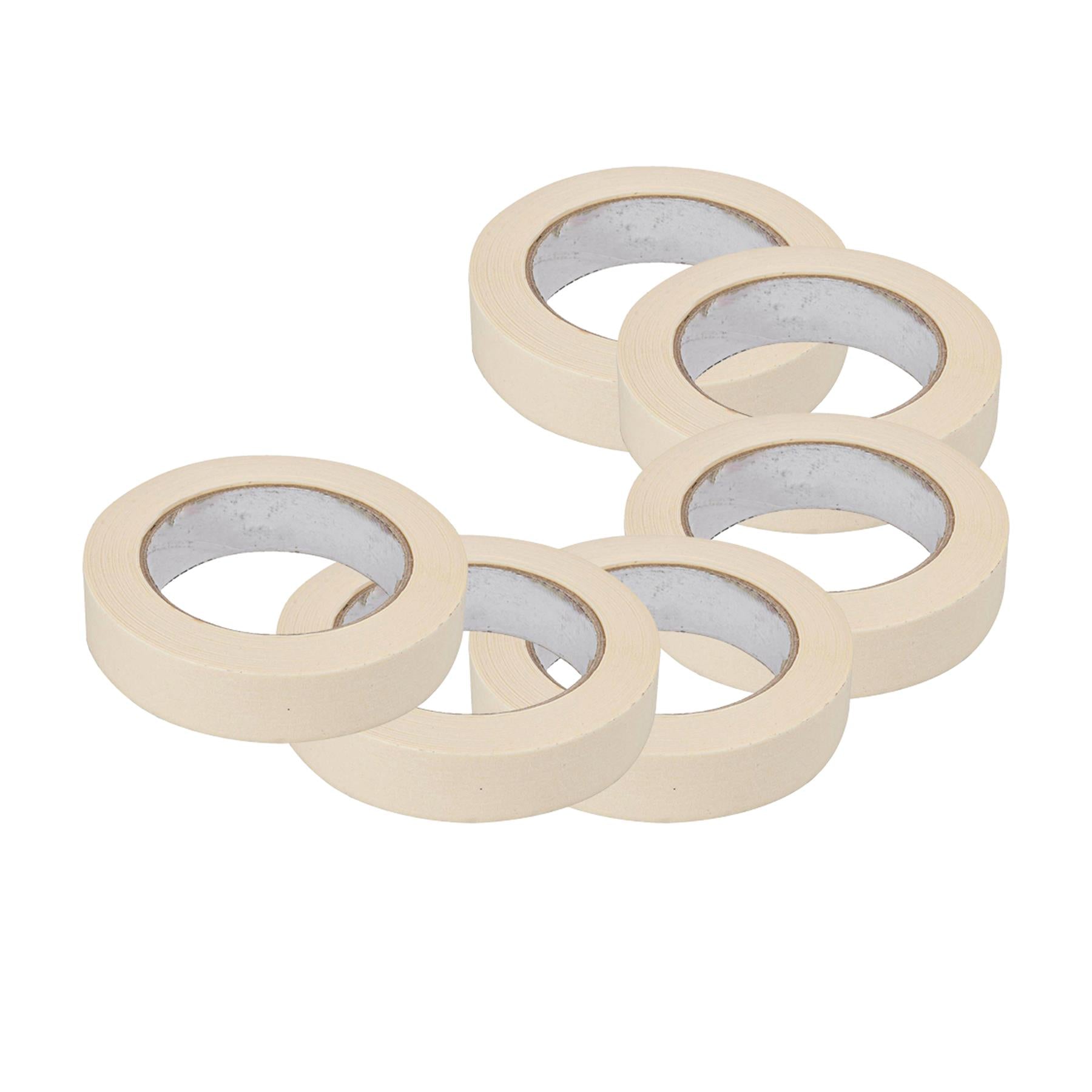 New Masking Tape Indoor Outdoor DIY Painting Decorating 25mmx 40m- 48 PC