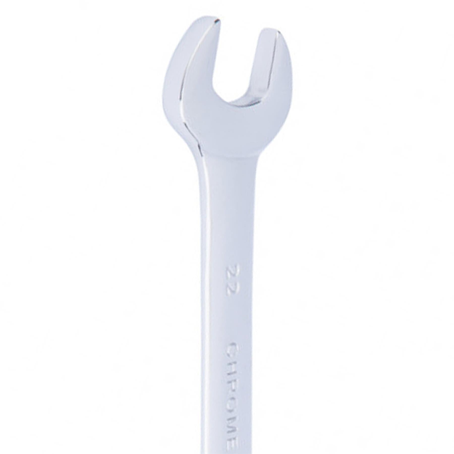 BlueSpot 22mm Fully Polished Chrome Vanadium Spanner Open Ended Head Spanner