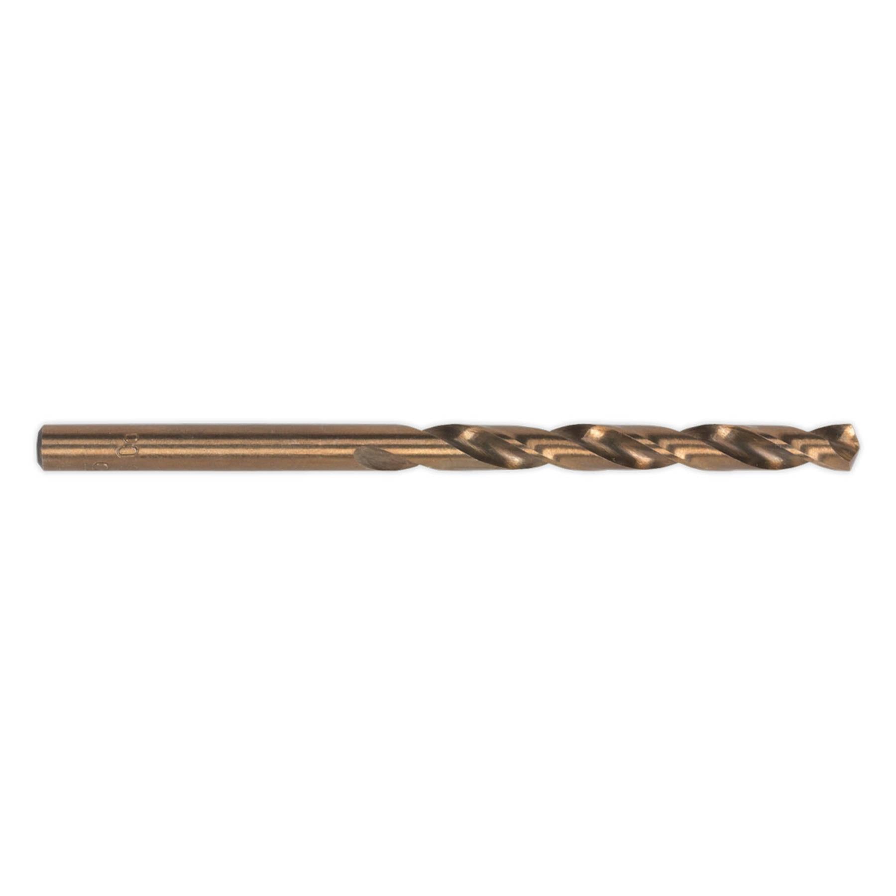 Sealey HSS Cobalt Fully Ground Drill Bit �3/16" Pack of 10