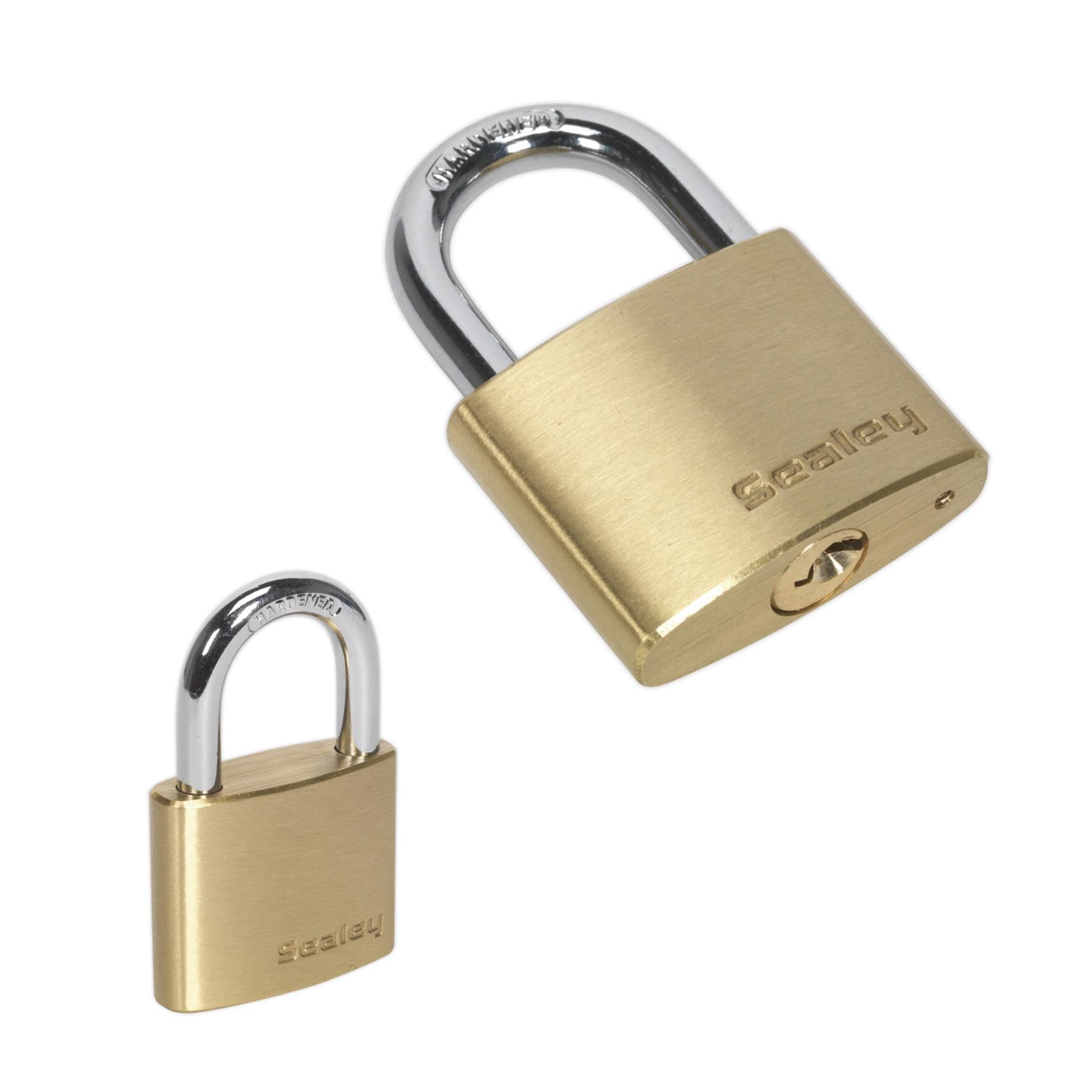 Sealey Brass Body Padlock 40mm
