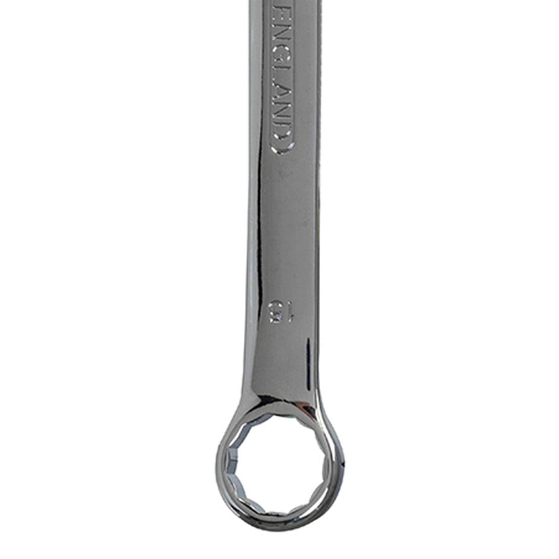 King Dick metric 15 MM polished chrome combination spanner wrenches spanners