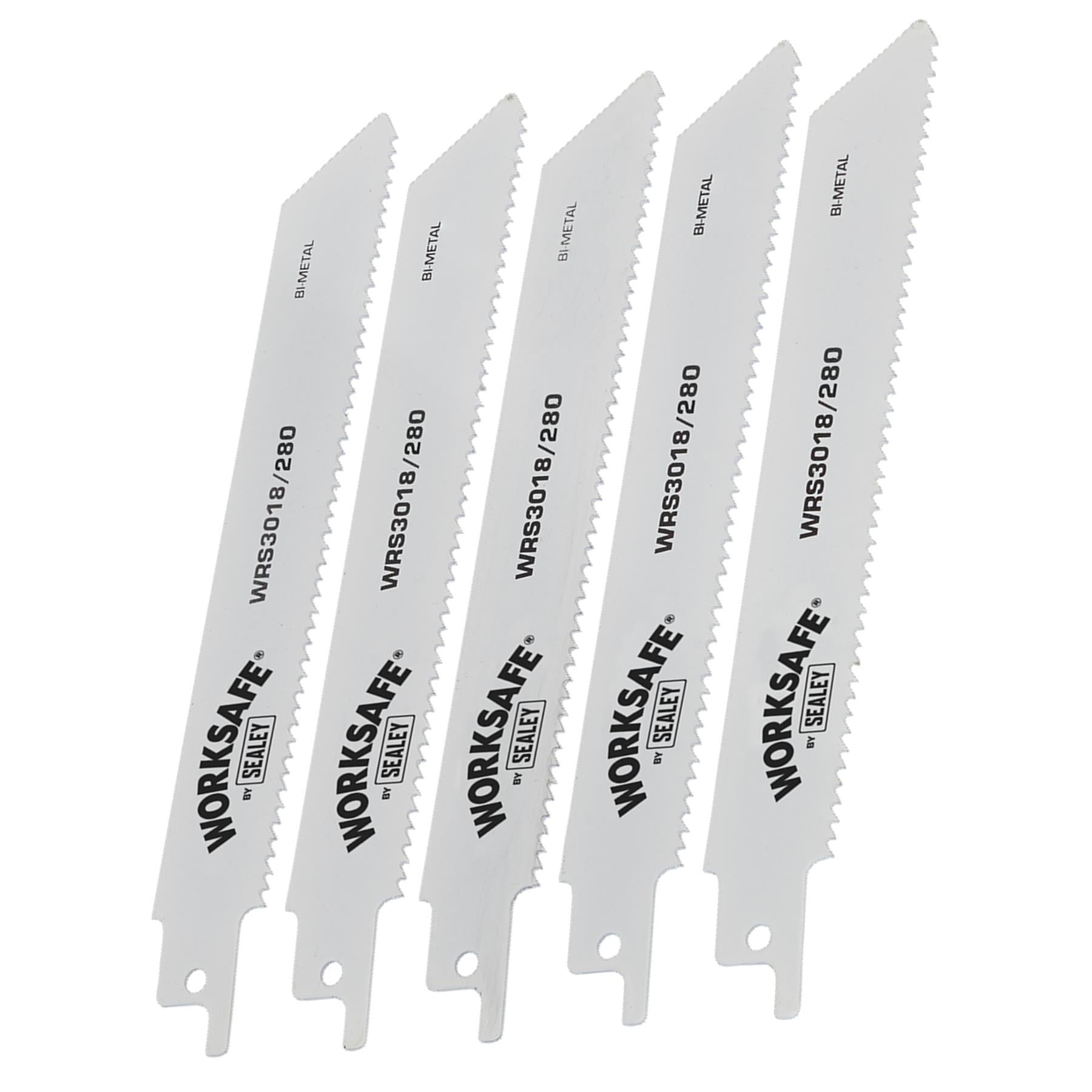 Reciprocating Saw Blade 280mm 10tpi - Pack of 5 Sealey
