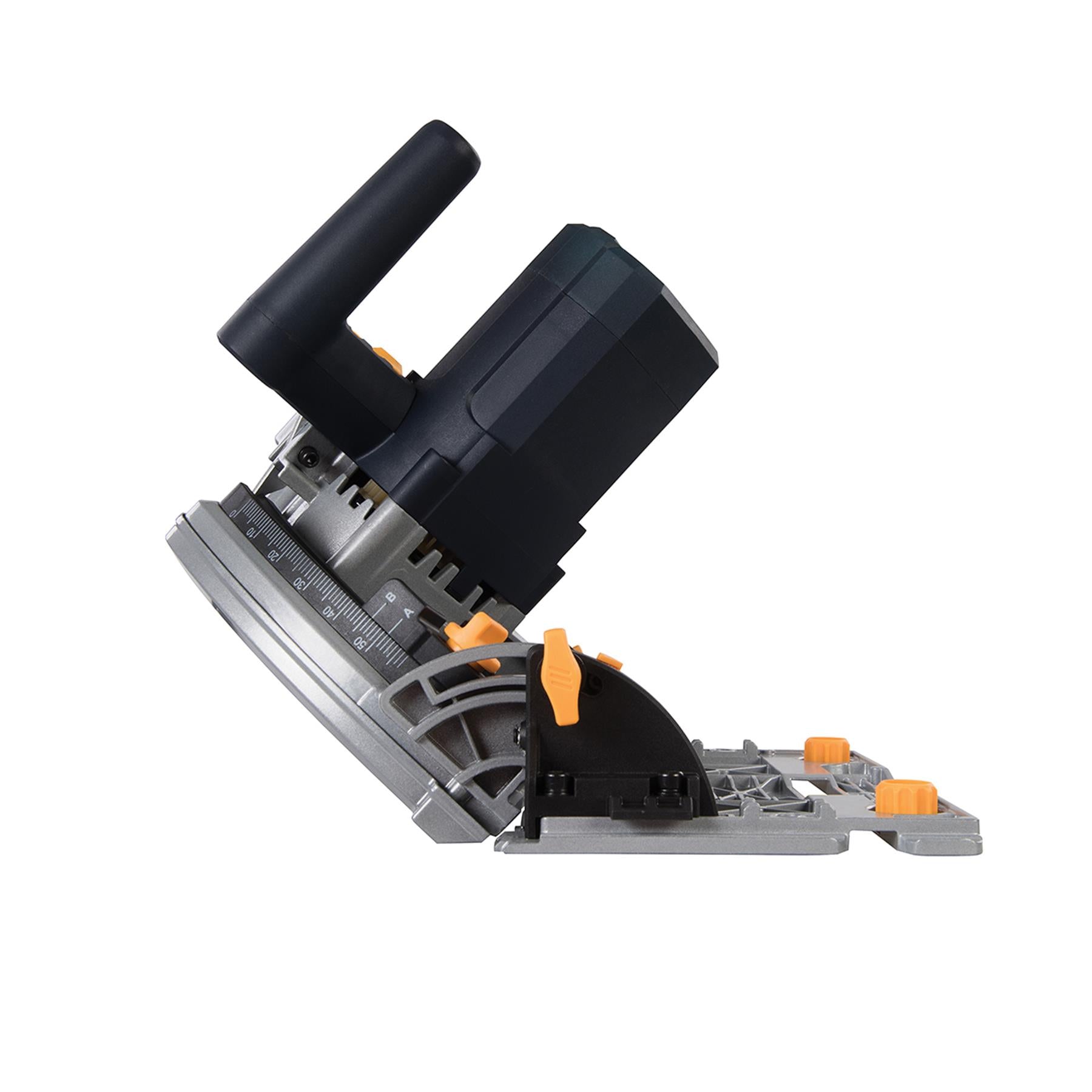 1400W 165mm Plunge Saw & Track Kit With Cast Aluminium Base GTS165