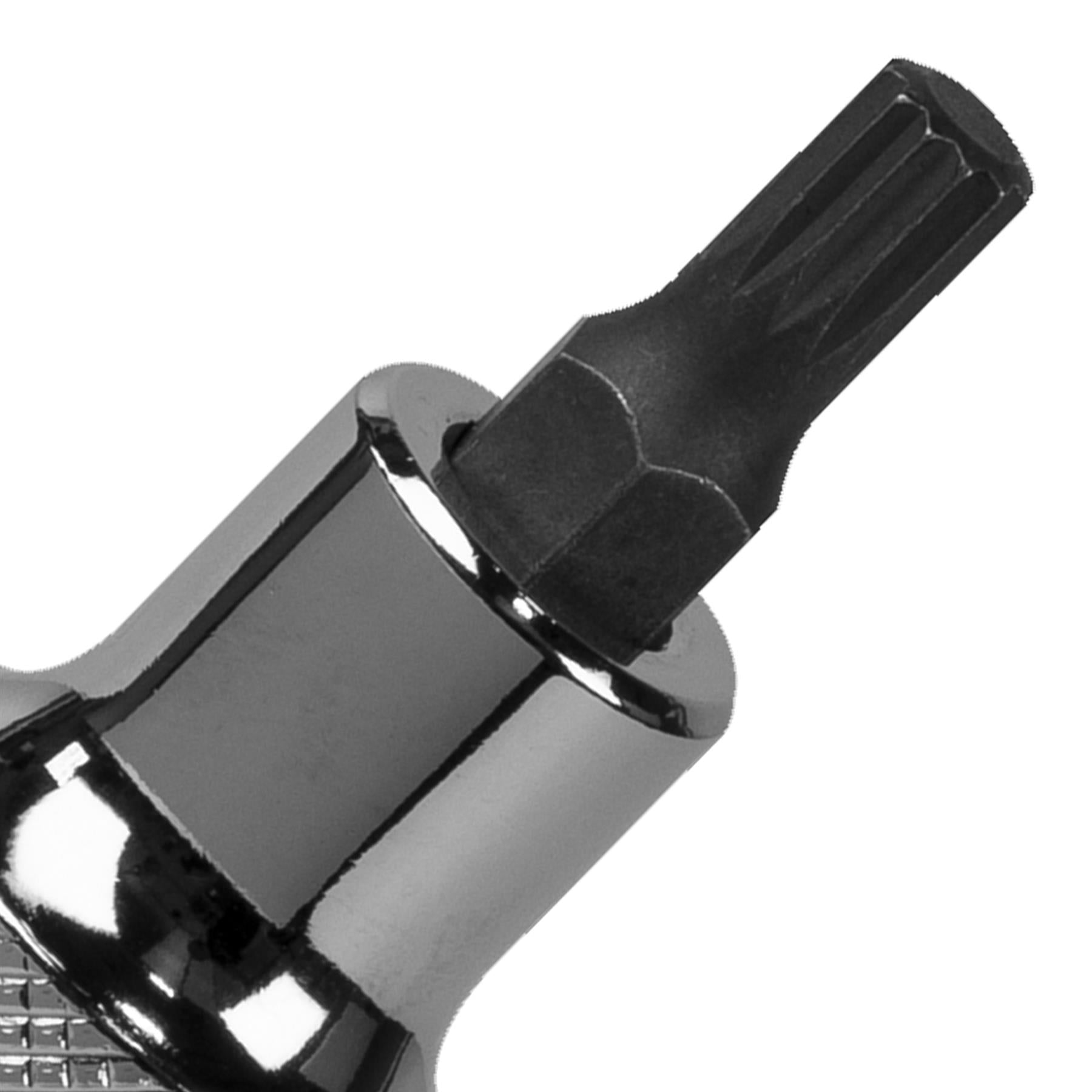 Sealey Spline Socket Bit M6 1/2"Sq Drive Chrome Vanadium