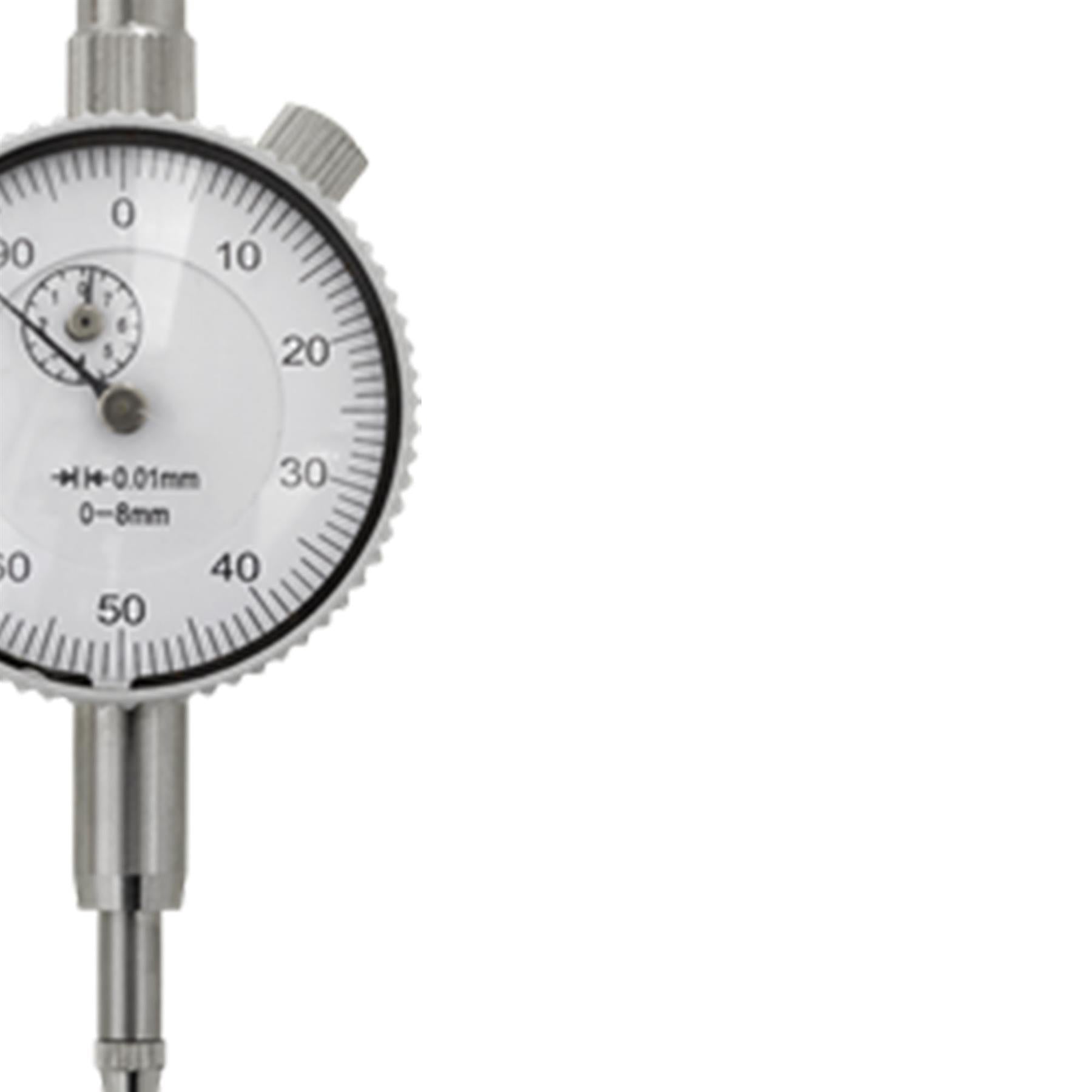 Sealey Dial Gauge Metric 8mm Deflection