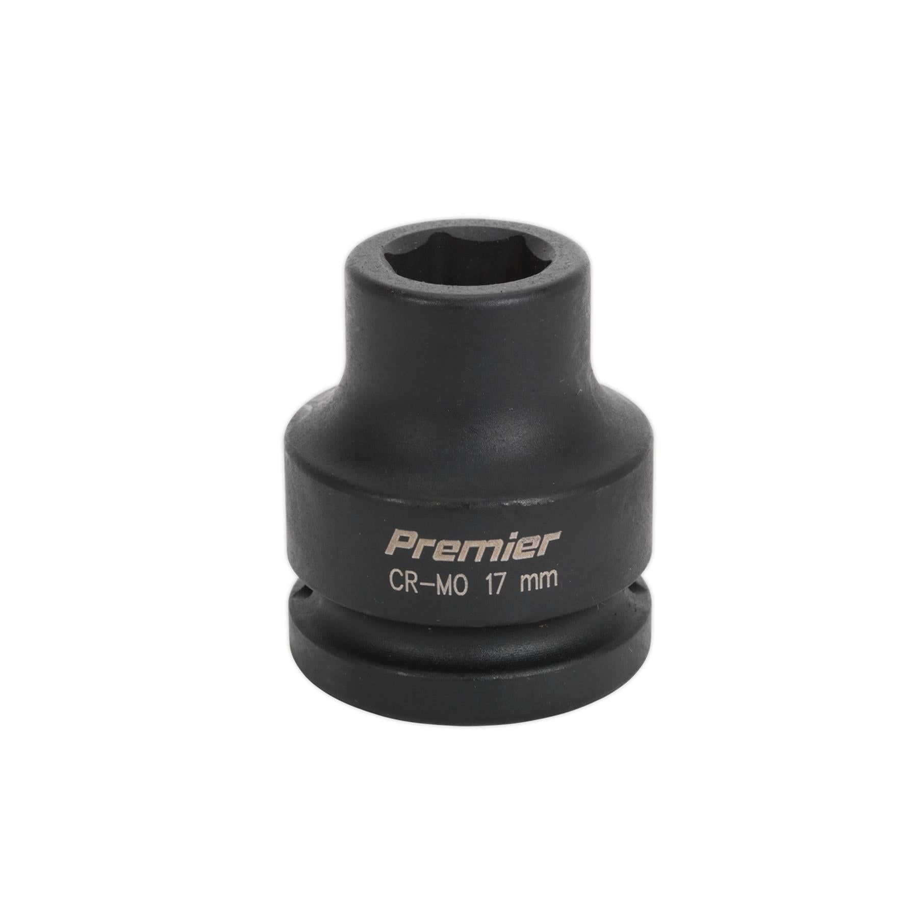 Sealey Impact Socket 17mm 3/4"Sq Drive