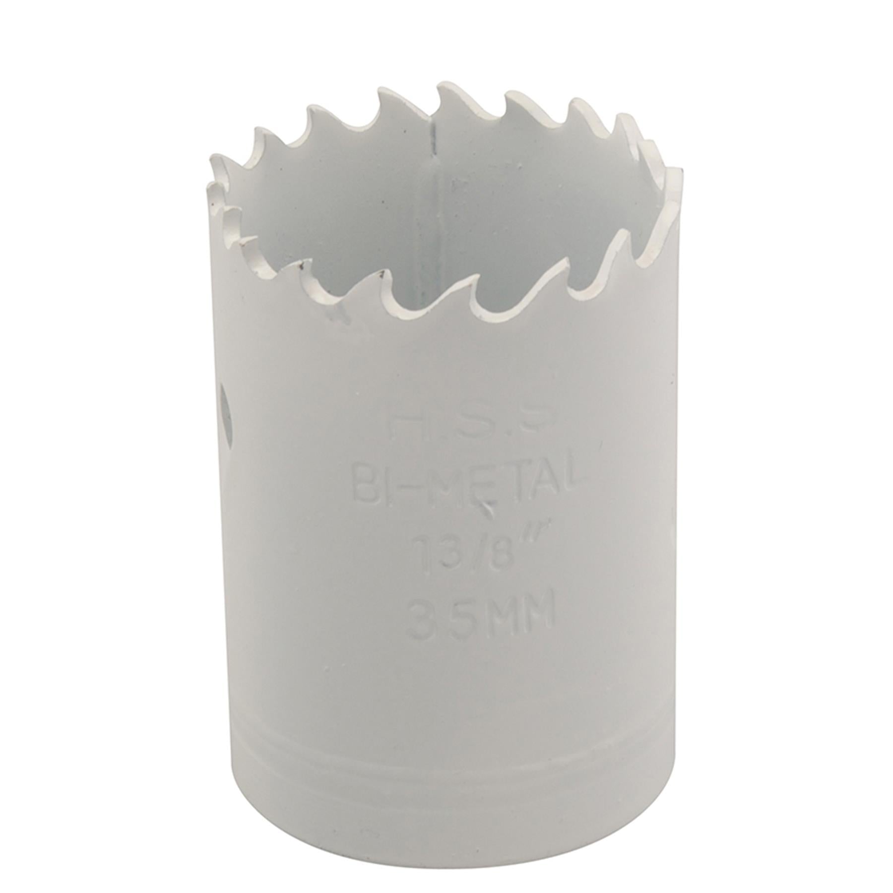 Arbor Included HoleSaw Sets HSS Bi Metal Hole saws Metal Wood Plastic 35mm