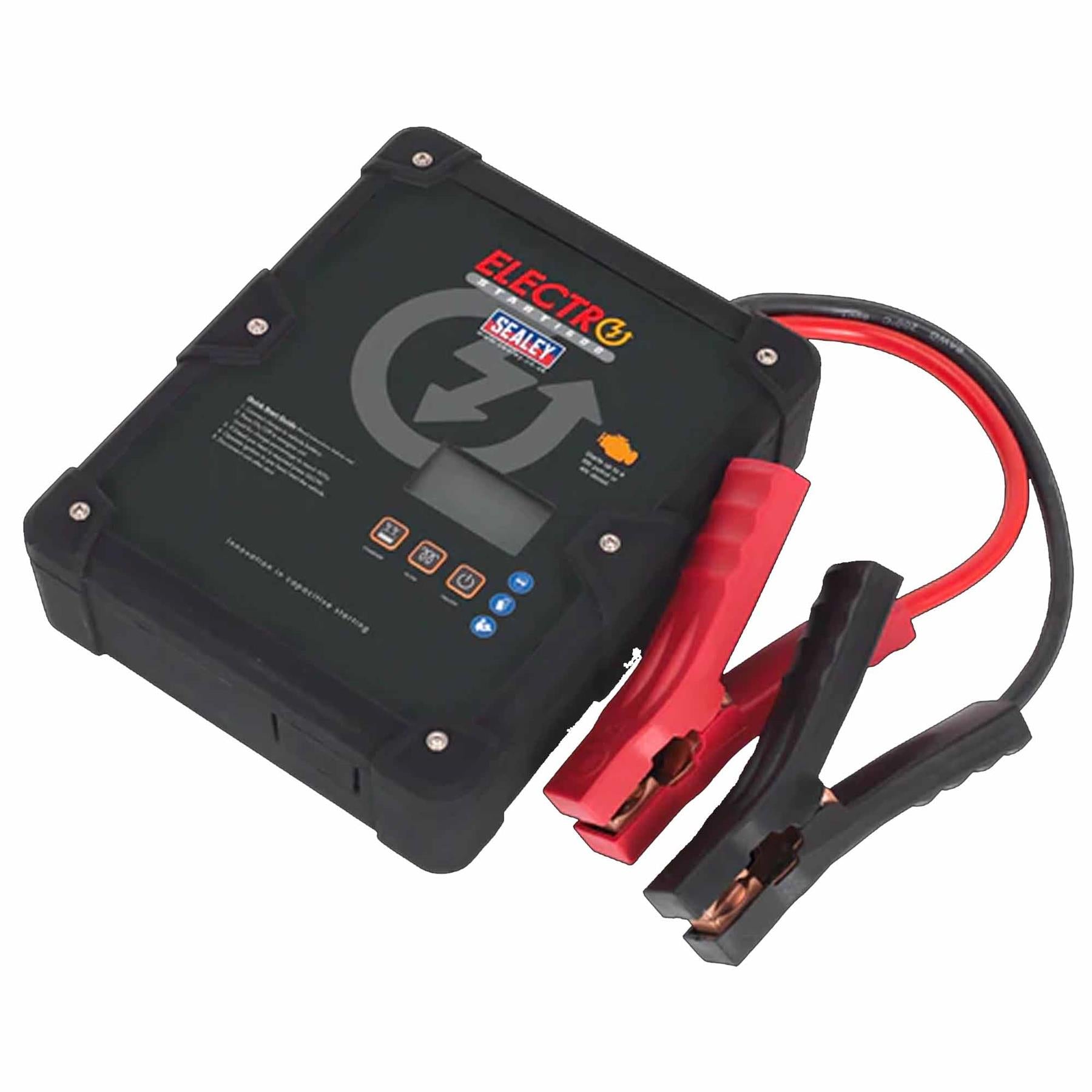 Sealey ElectroStart Batteryless Power Start 1600A 12V Simple And Safe