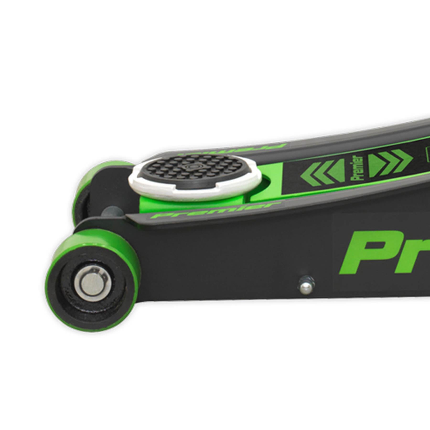 Sealey Trolley Jack 3tonne Rocket Lift Green Garage Workshop DIY