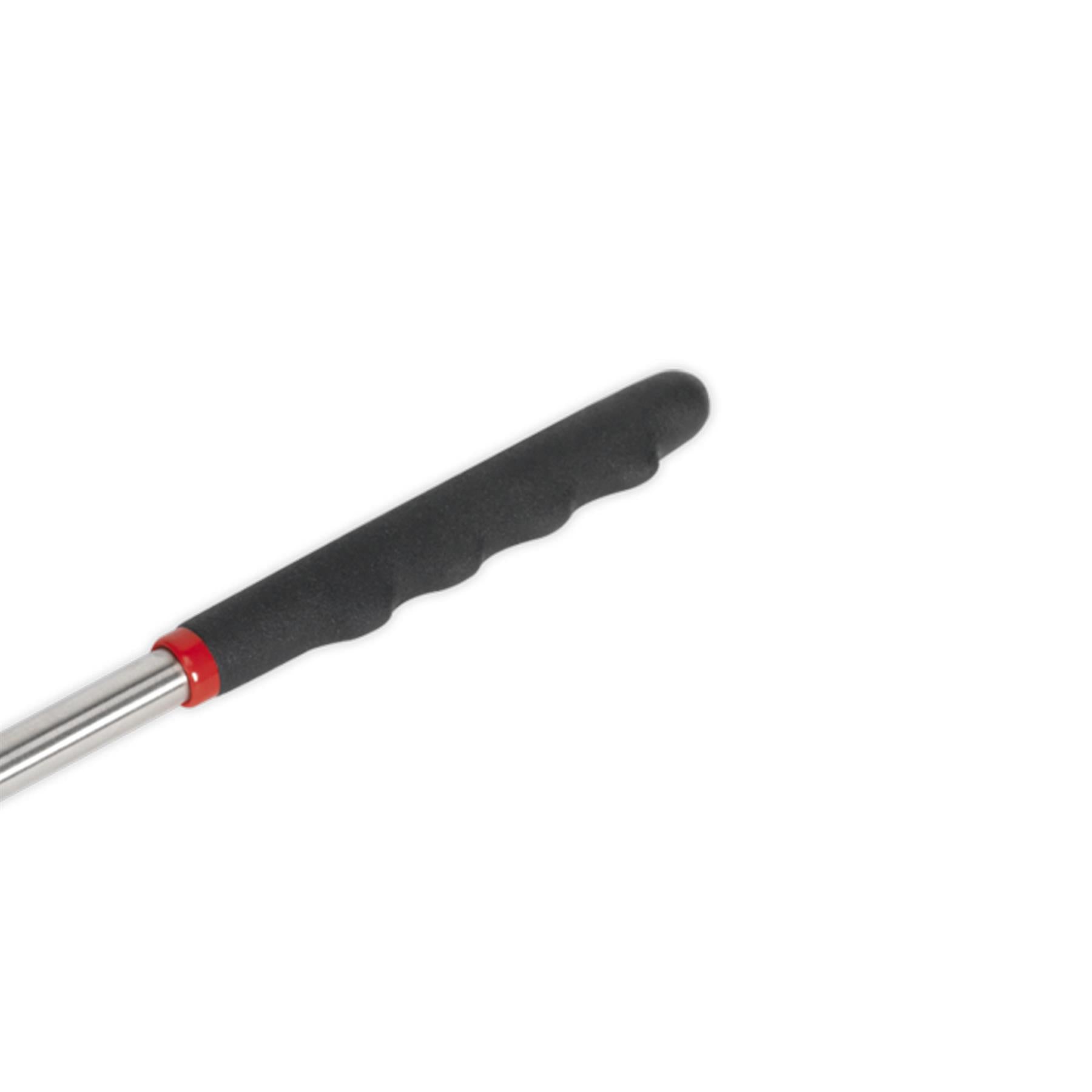 Sealey Telescopic Inspection Mirror 52 x 83mm with 2 LEDs