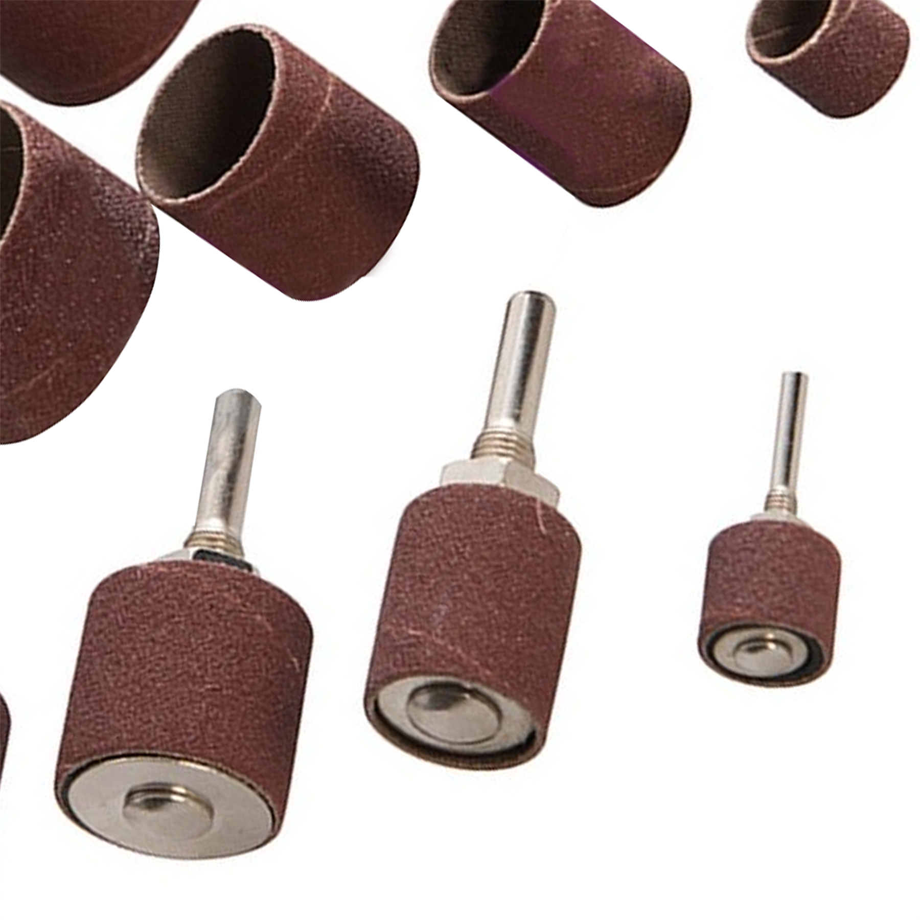 20Pc Drum Sanding Kit Edge Contour Sander Sleeves Rubber Drum High Quality