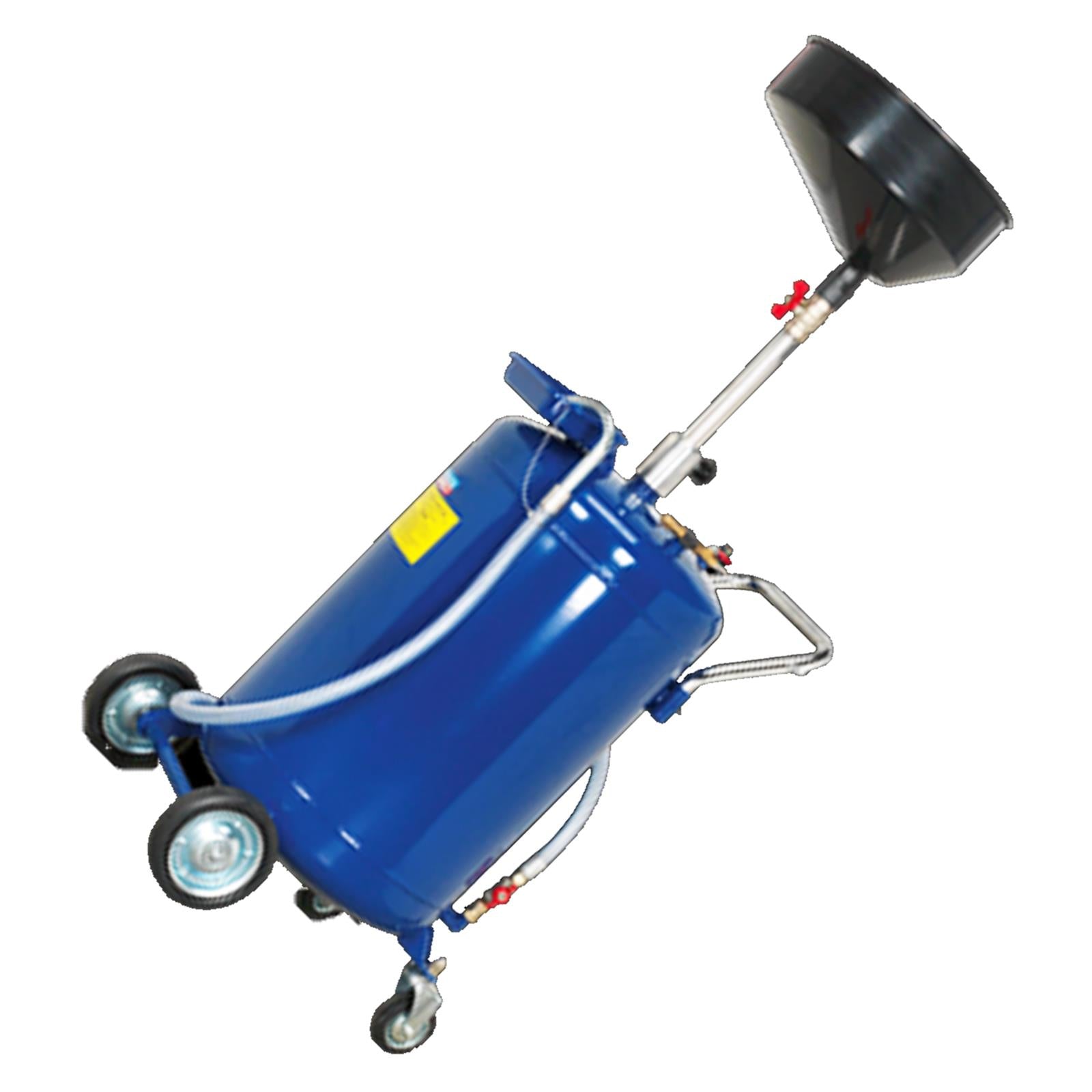 Sealey Mobile Oil Drainer 110L Air Discharge