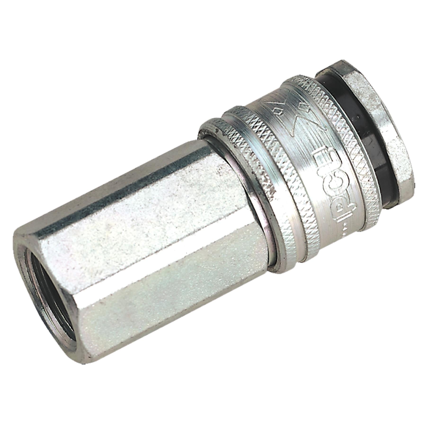 Sealey Coupling Body Female 3/8"BSP Hardened steel