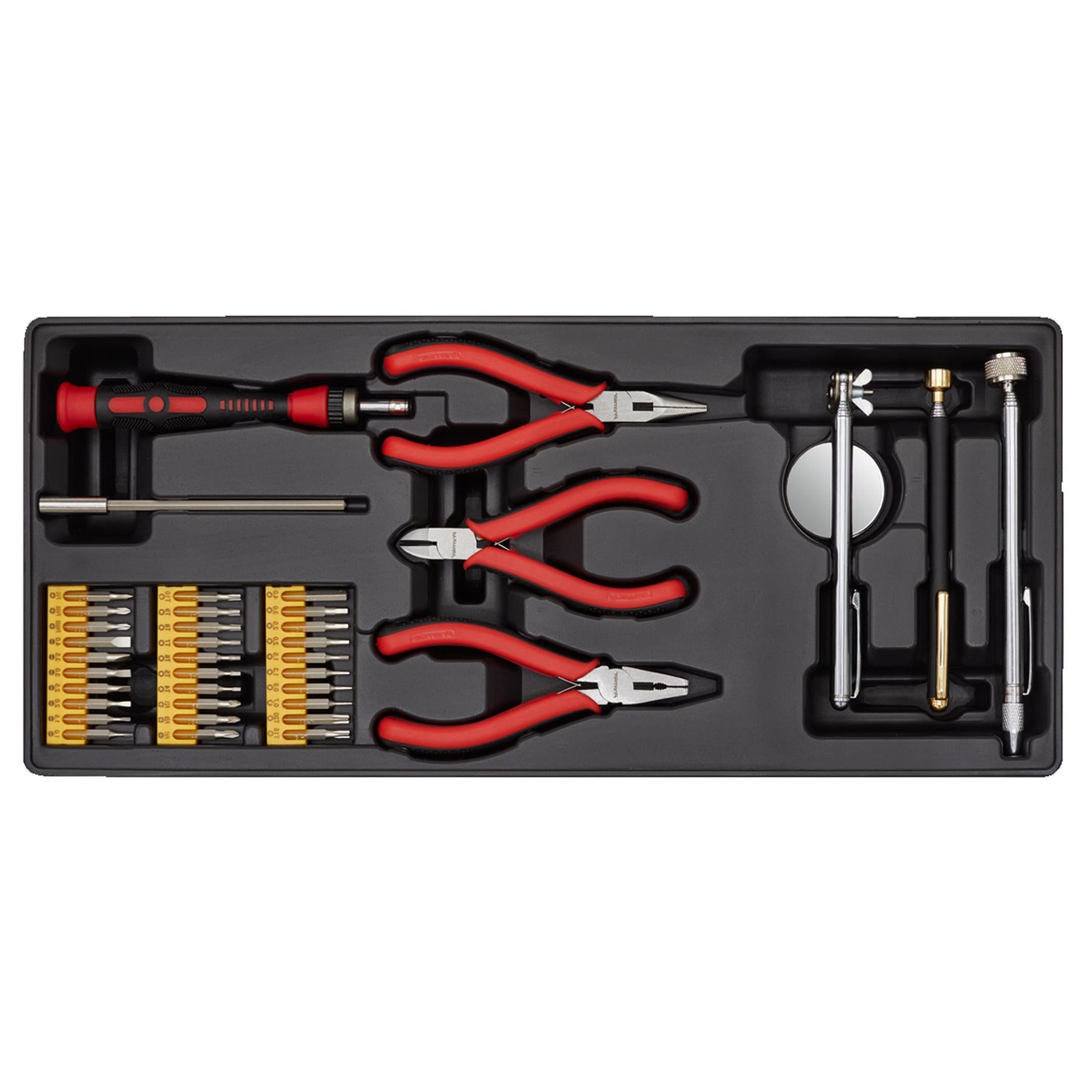 Sealey Tool Tray with Precision & Pick-Up Tool Set 38pc