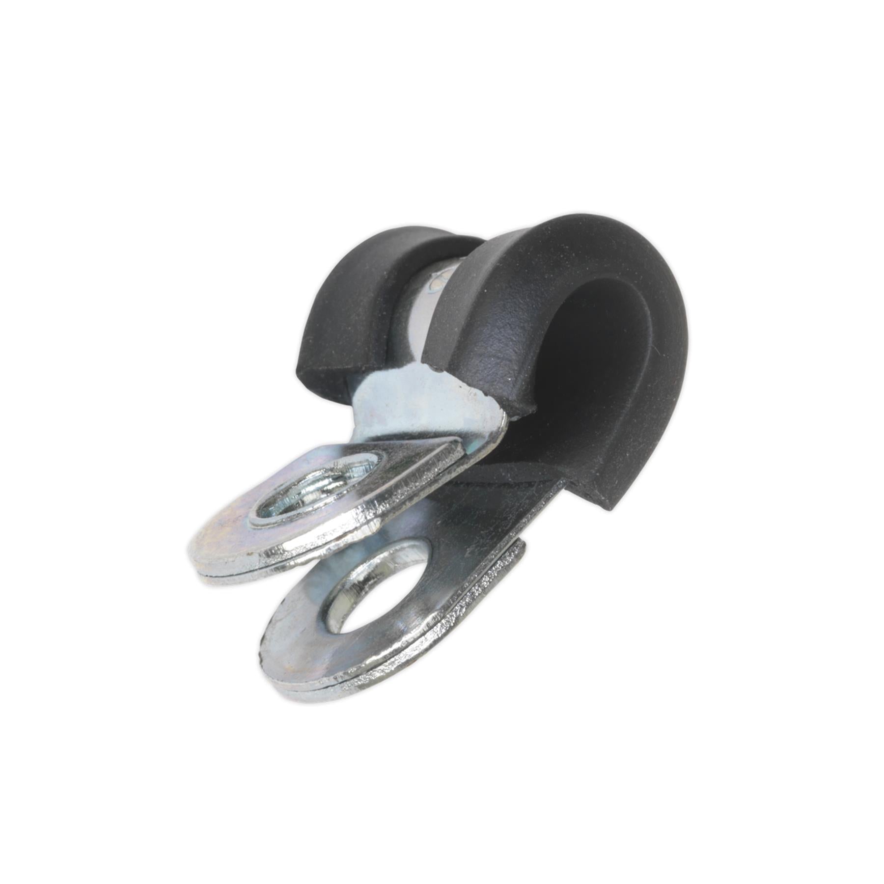 Sealey P-Clip Rubber Lined 8mm Pack of 25