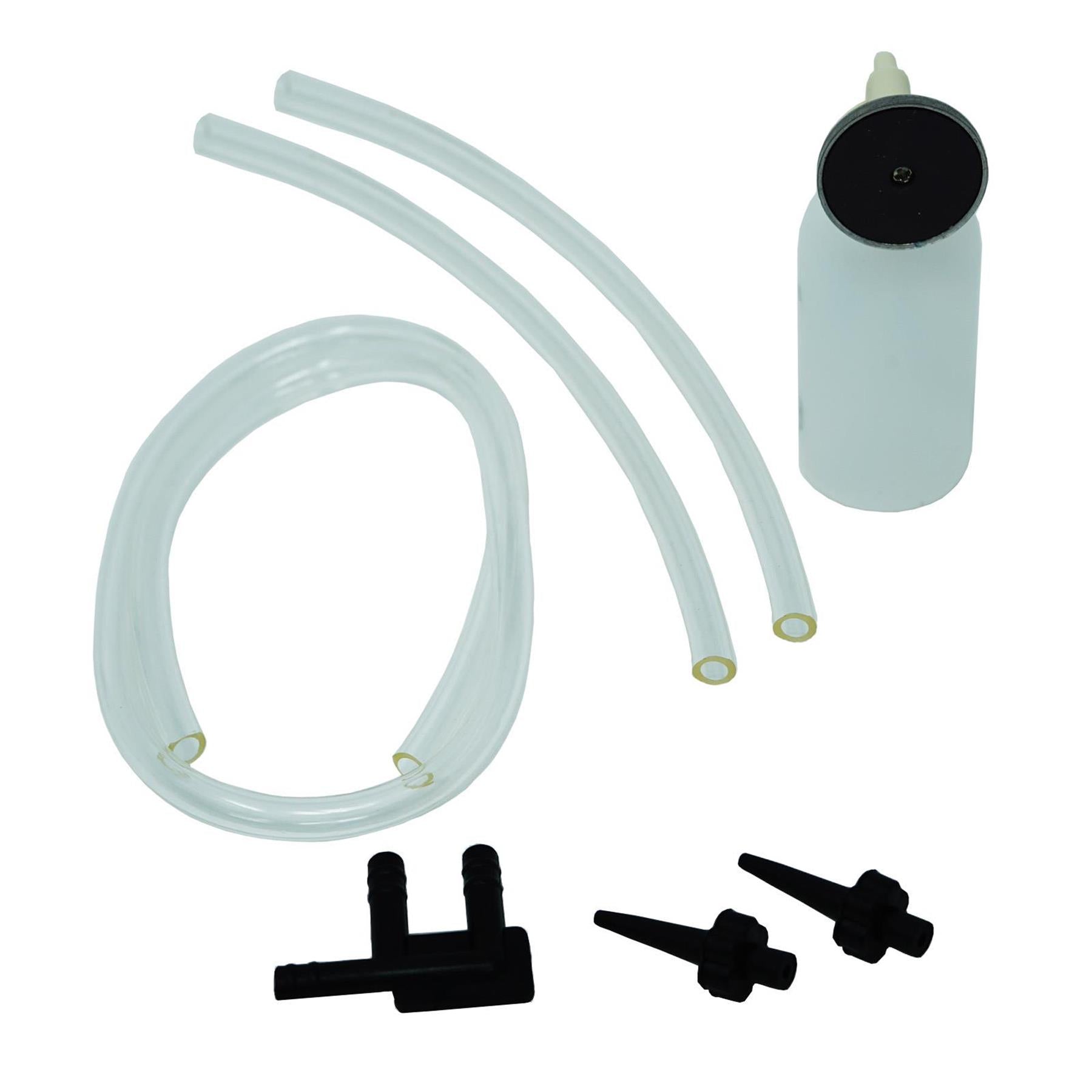Brake Bleeder Kit Kits 3 Adaptors And Hoses Bleed Brakes Car Van Bike New
