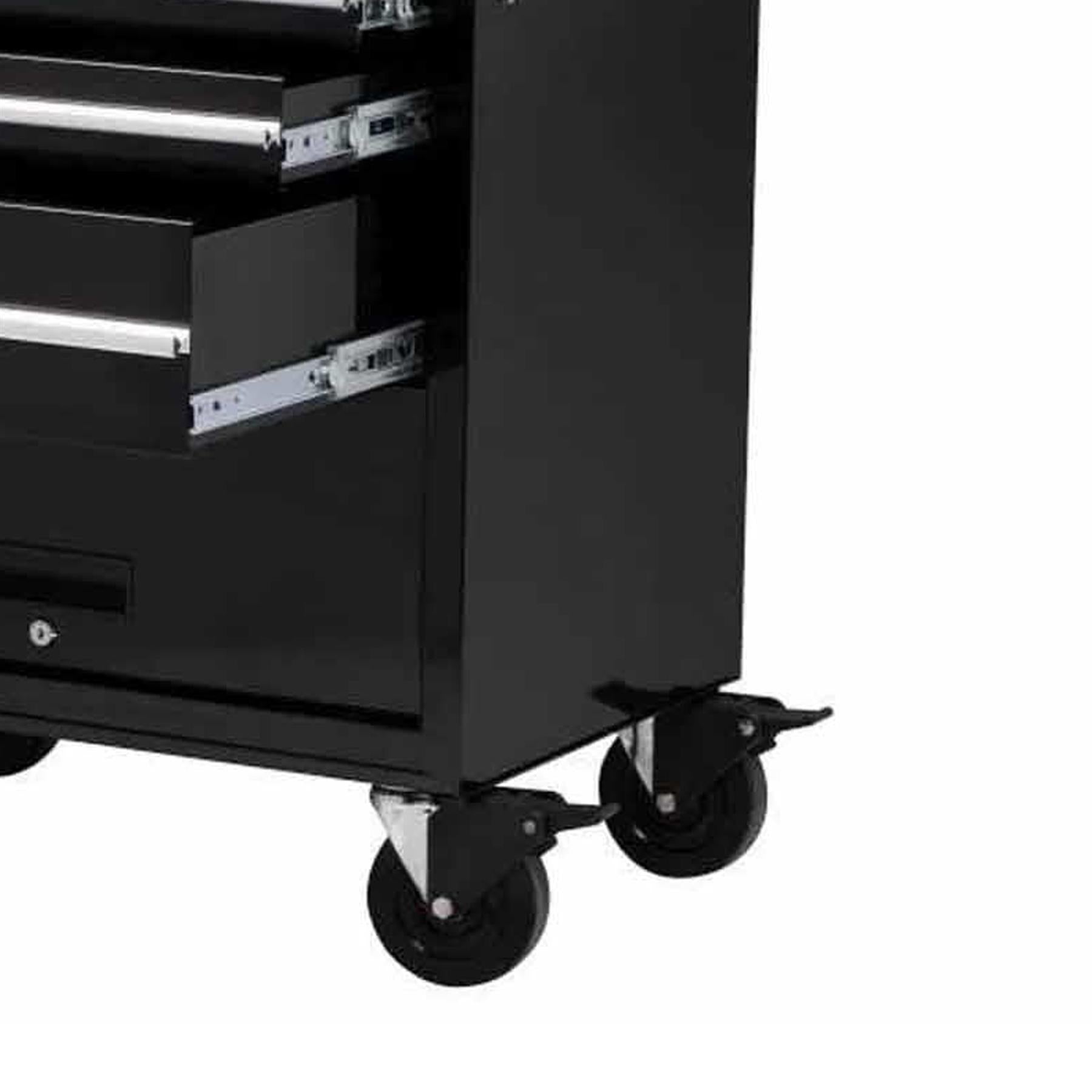 Professional 12 Drawer Combination Garage Tool Chest Rollaway Cabinet Ball Bearing Slides