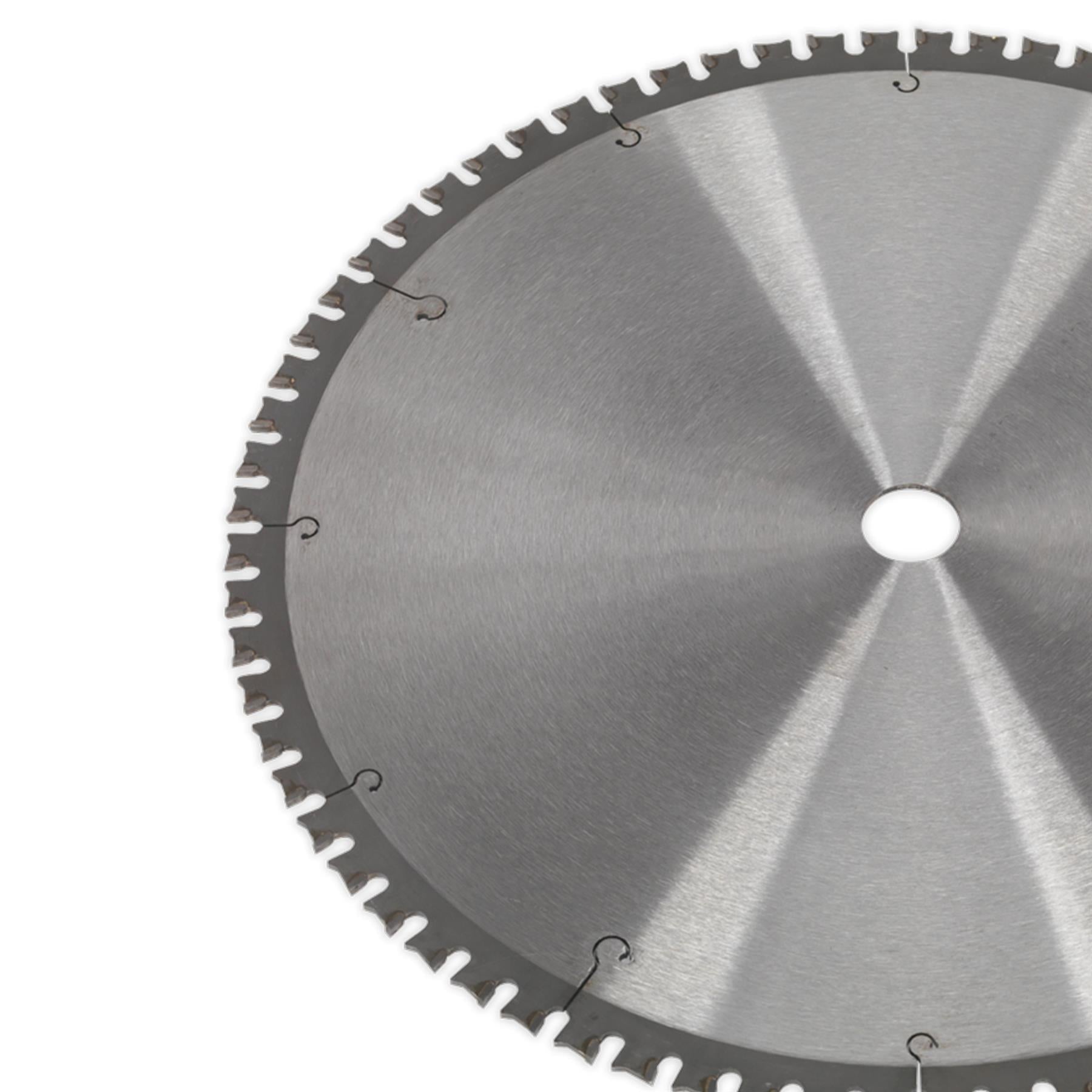 Sealey Cut-Off Saw Blade 355 x 2.4mm/25.4mm 72tpu Cutting Steel Wood & Plastics