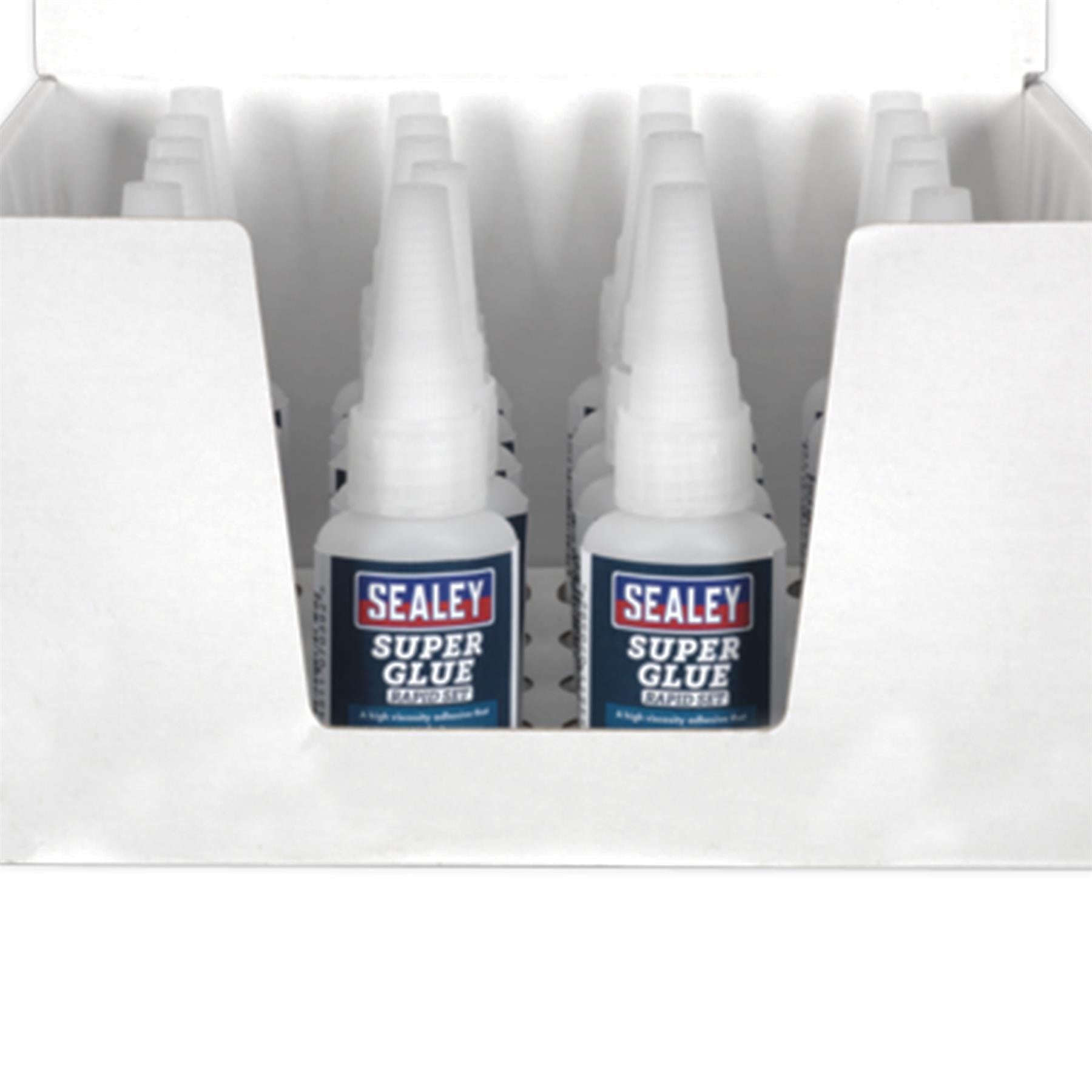 Sealey Super Glue Rapid Set 20g Pack of 20