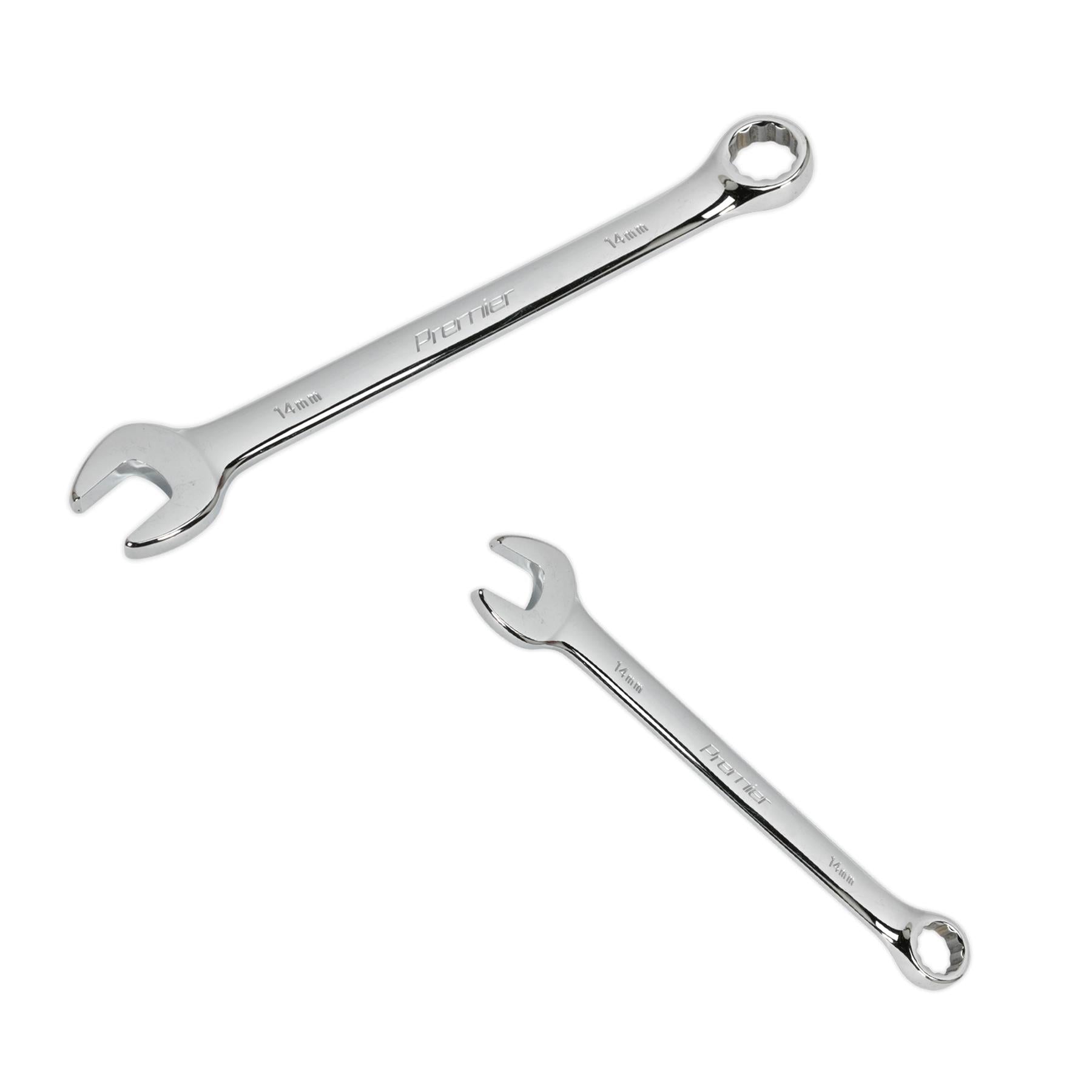 Sealey Combination Spanner 14mm Chrome Vanadium Steel