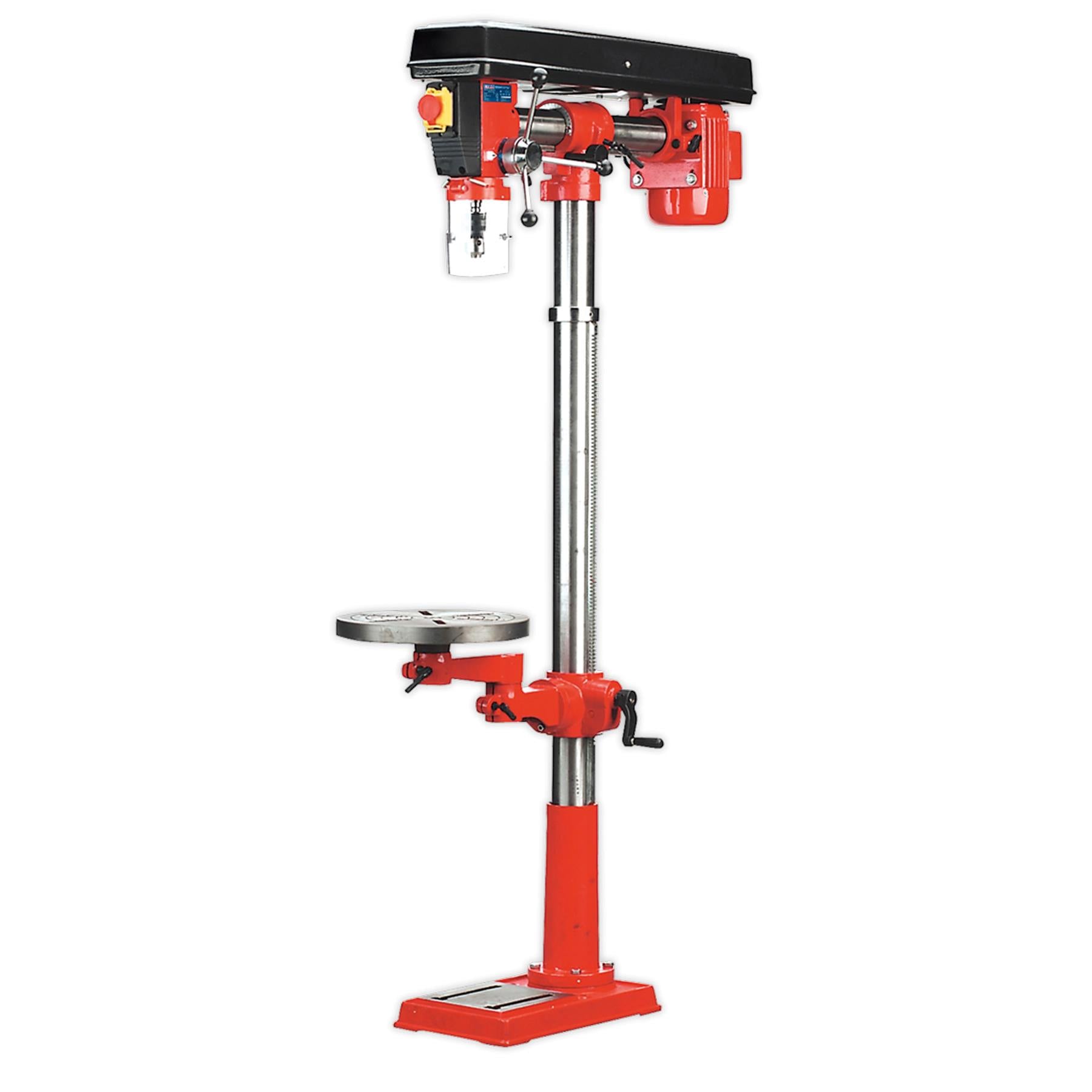 Sealey Radial Pillar Drill Floor 5-Speed 1620mm Height 550W/230V