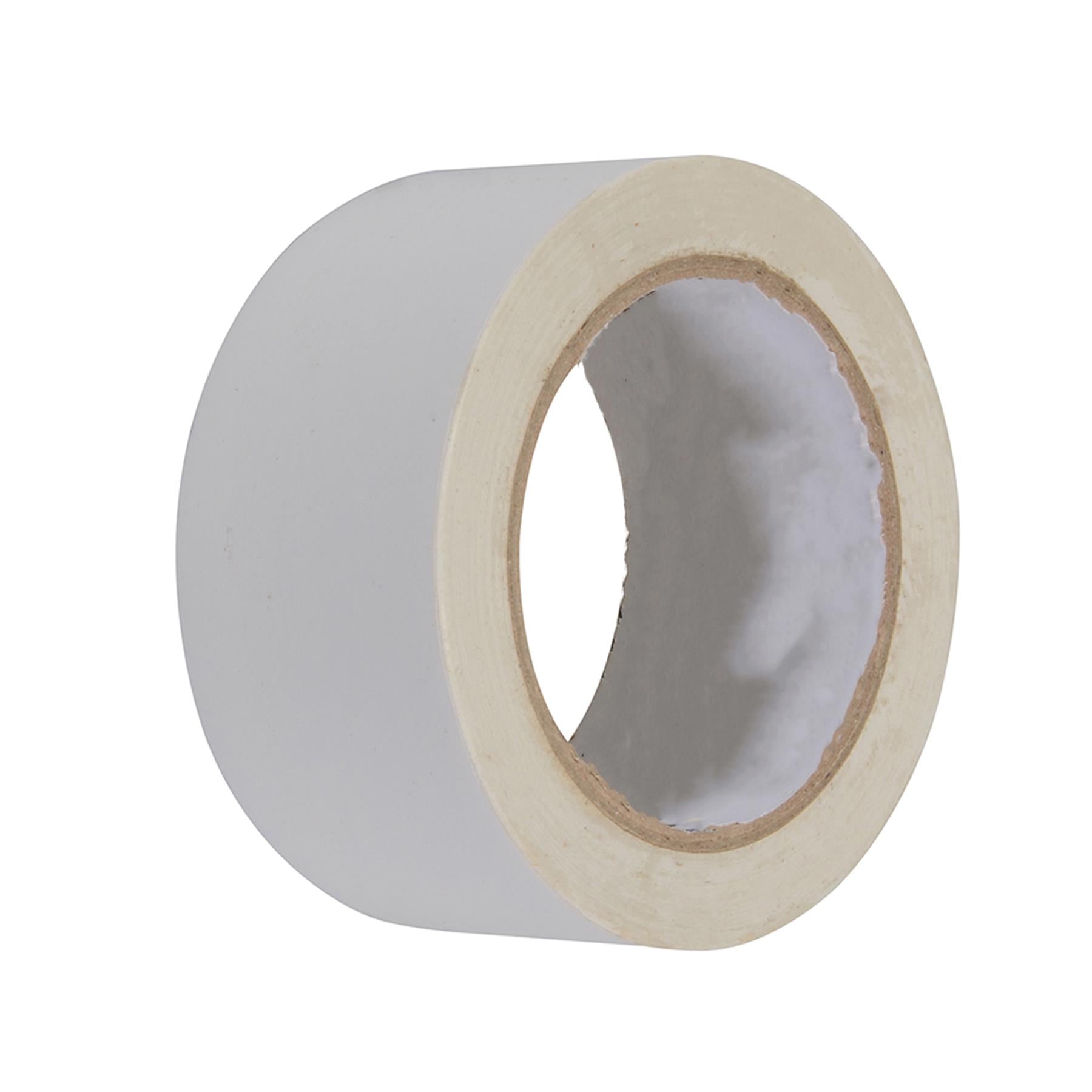 PVC Electrical Insulation Tape 50mm x 33M in White Pack Of 2