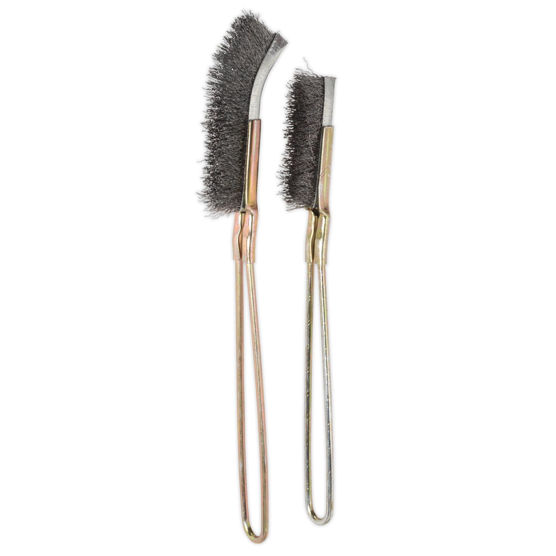 Sealey Wire Brush Set 2pc