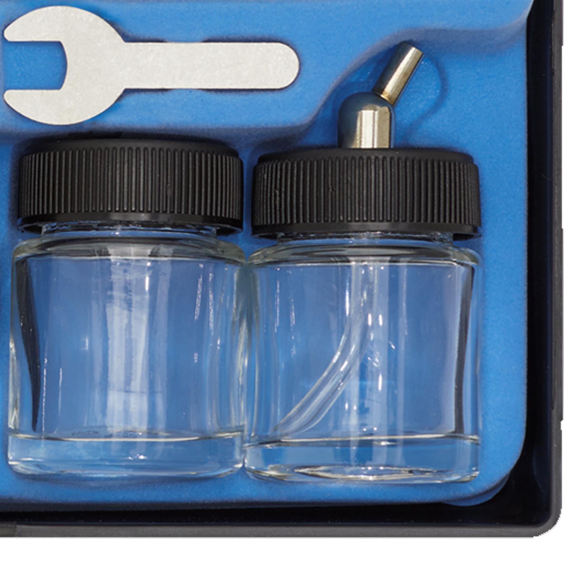 Sealey Airbrush Kit Professional Metal Body With Suction Bottle Without Propellant