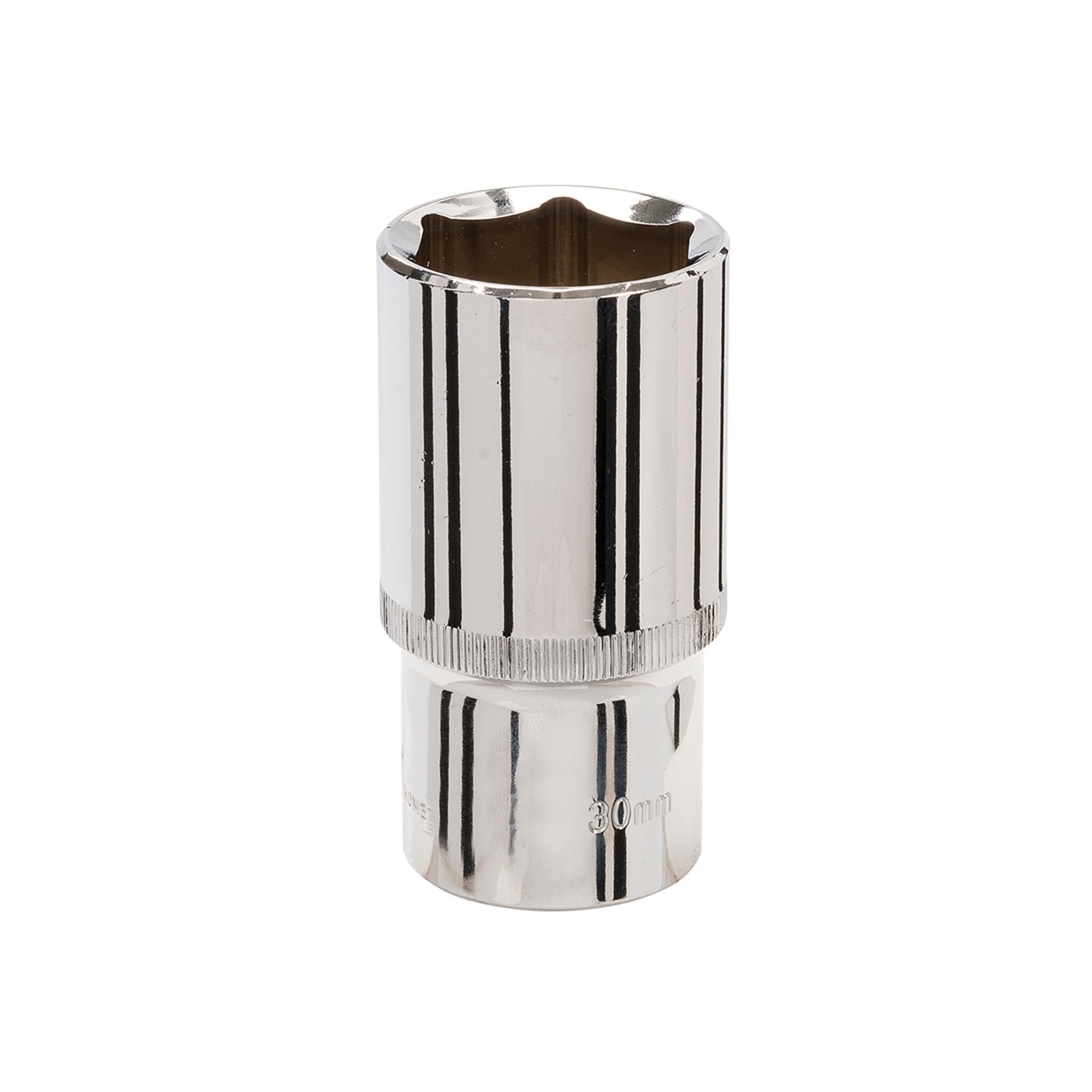 Quality Socket 1/2" Shallow Deep Drive Metric 30mm Long Hex Wrench