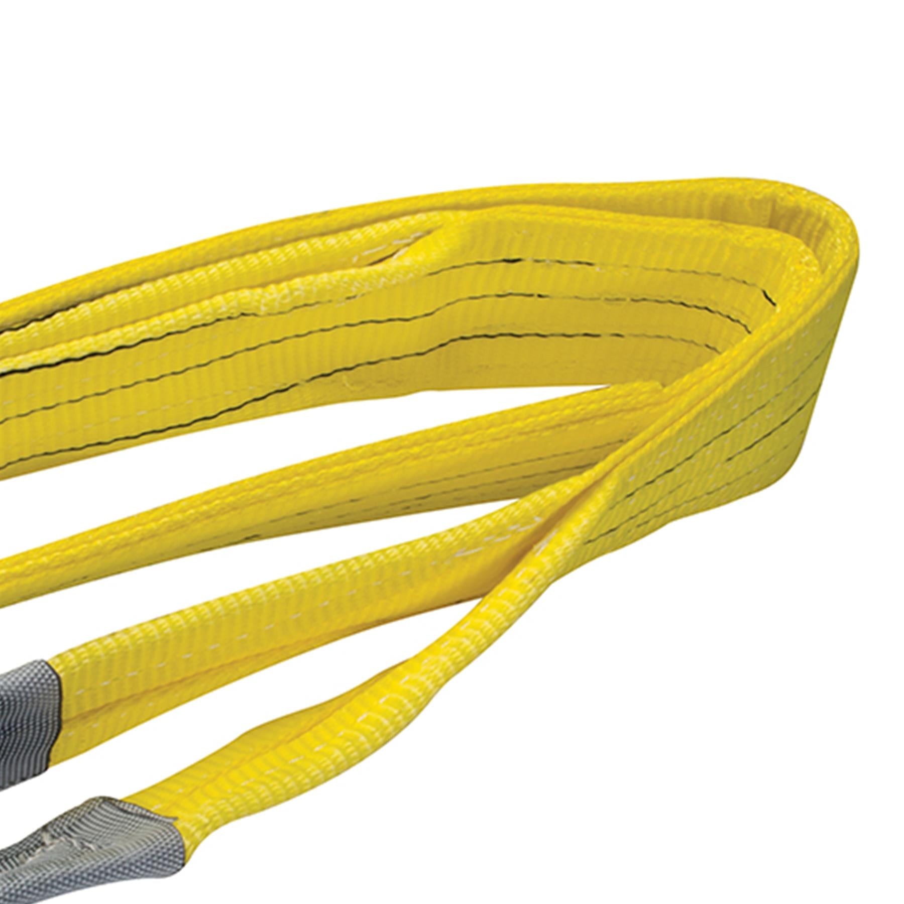 Cargo Sling 3 Tonne 2M Heavy Duty Strong Lifting Crane Strap Chemical Resistant
