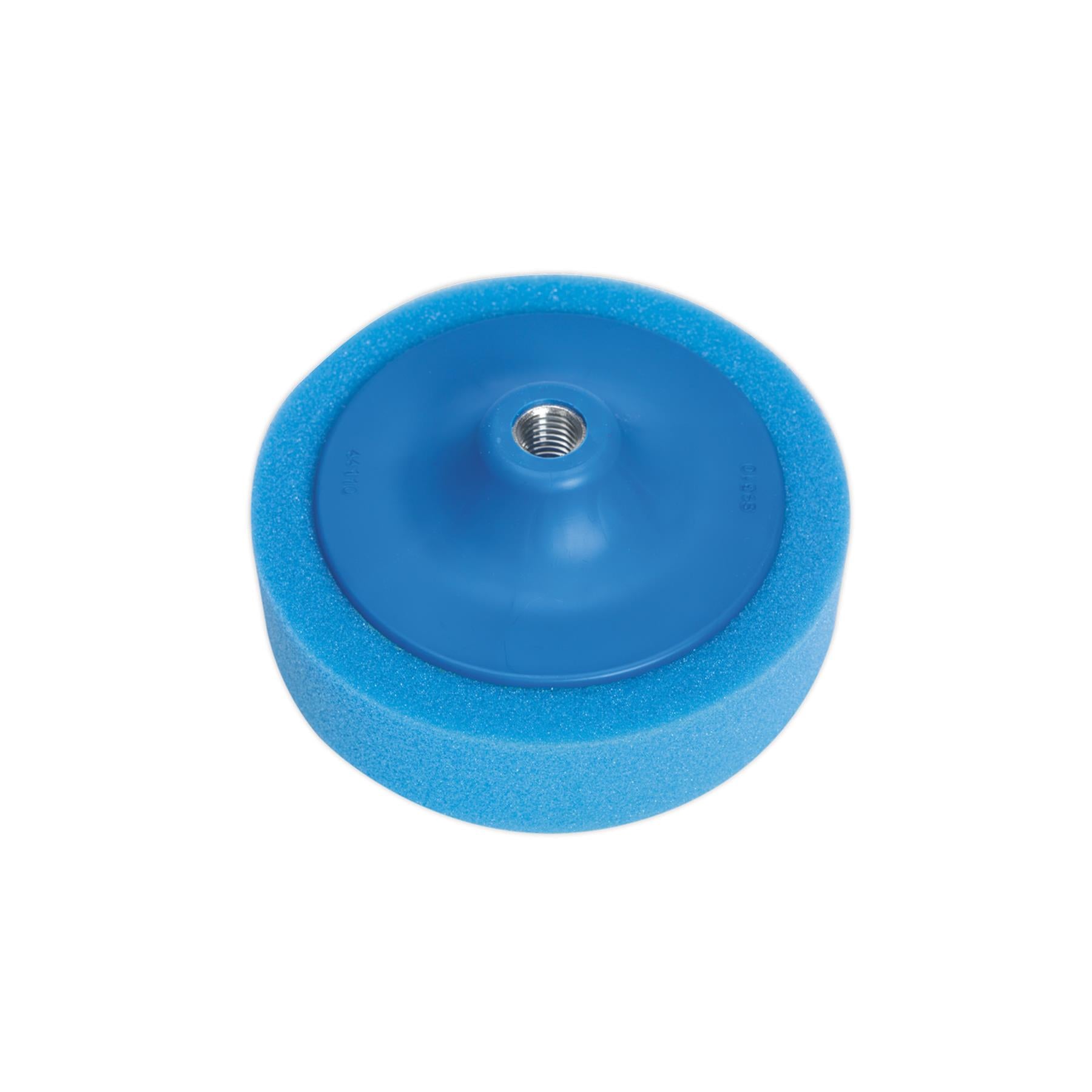 Sealey Buffing & Polishing Foam Head 150 x 50mm 5/8"UNC Blue/Medium