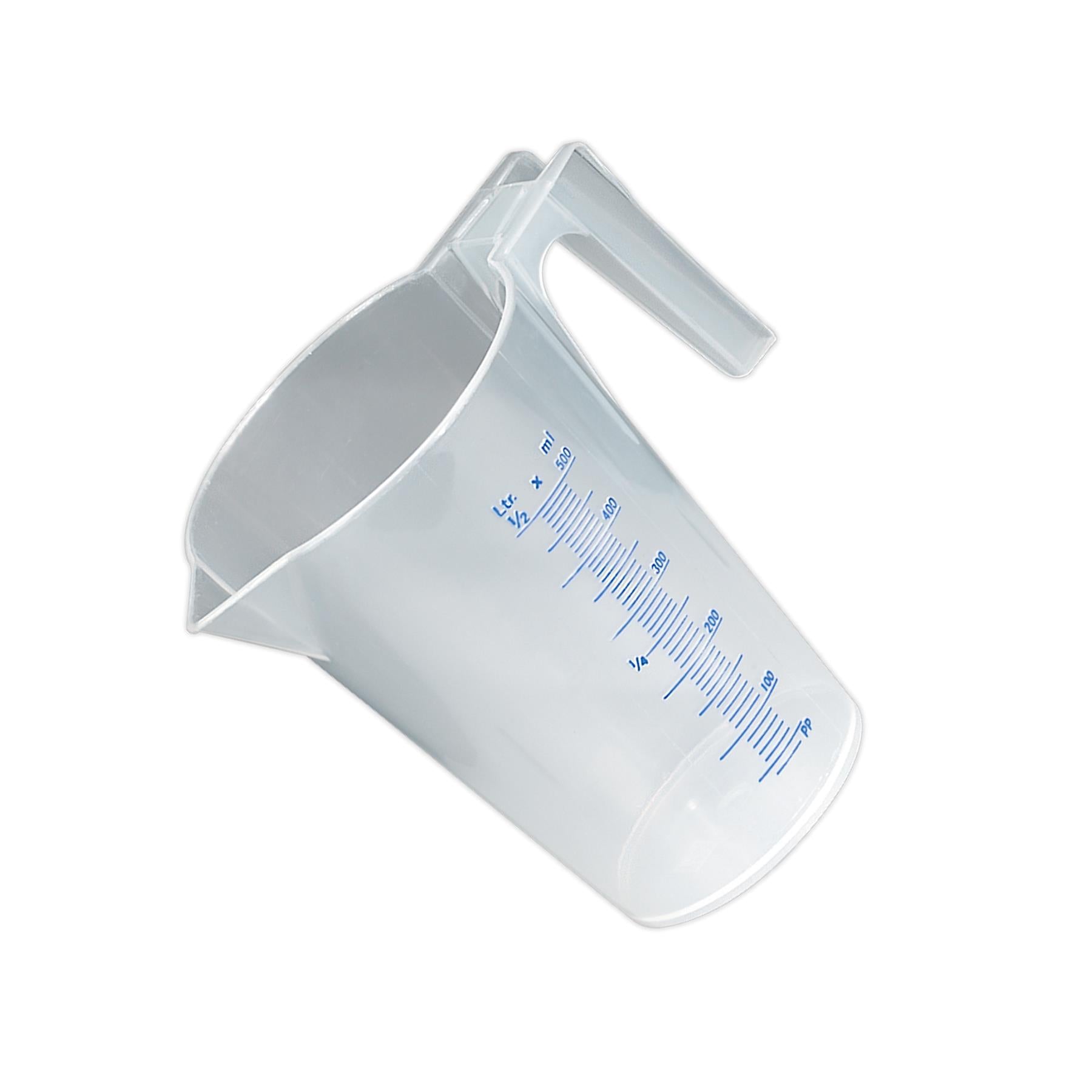 Sealey Measuring Jug Translucent 0.5L