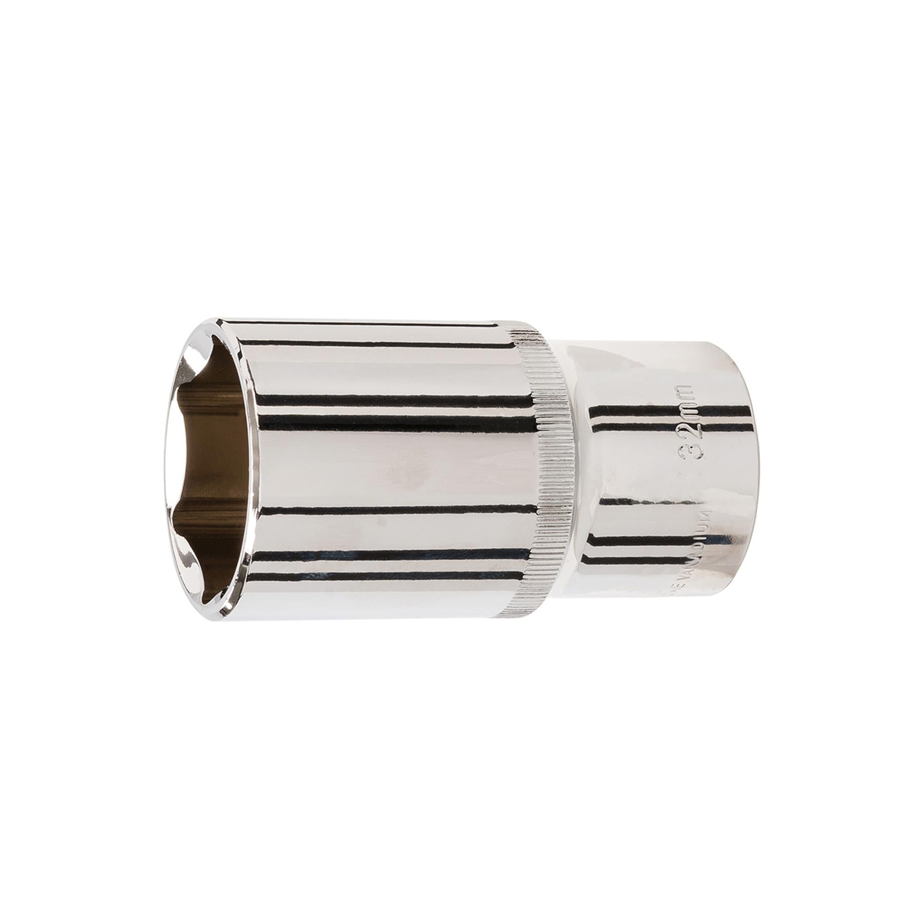 Quality Socket 1/2" Shallow Deep Drive Metric 32mm Long Hex Wrench
